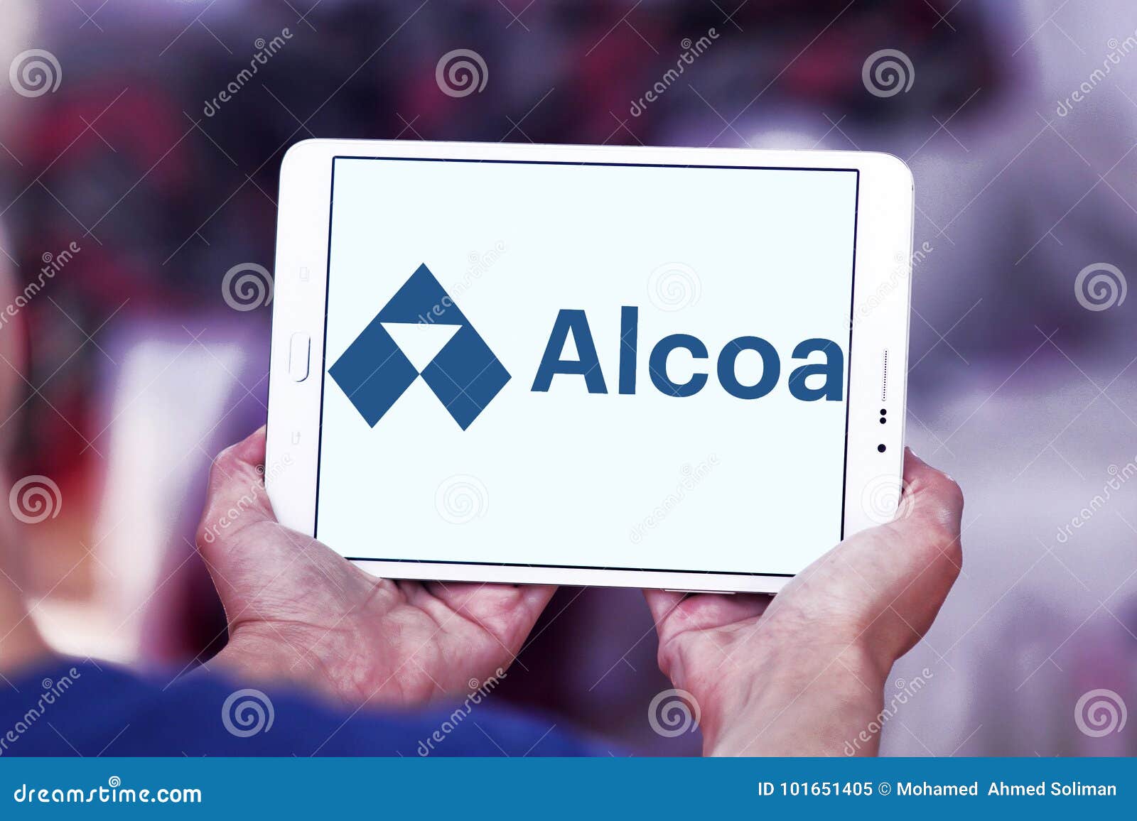 Logotipo De Alcoa Corporation Imagen editorial Imagen de aluminio
