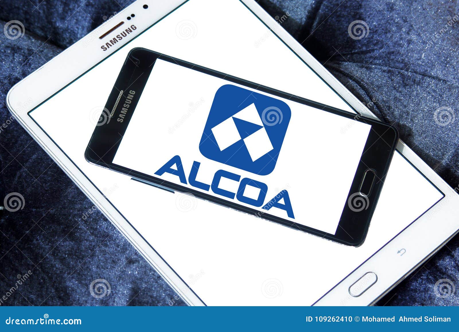 Logotipo De Alcoa Corporation Imagen editorial Imagen de muestra