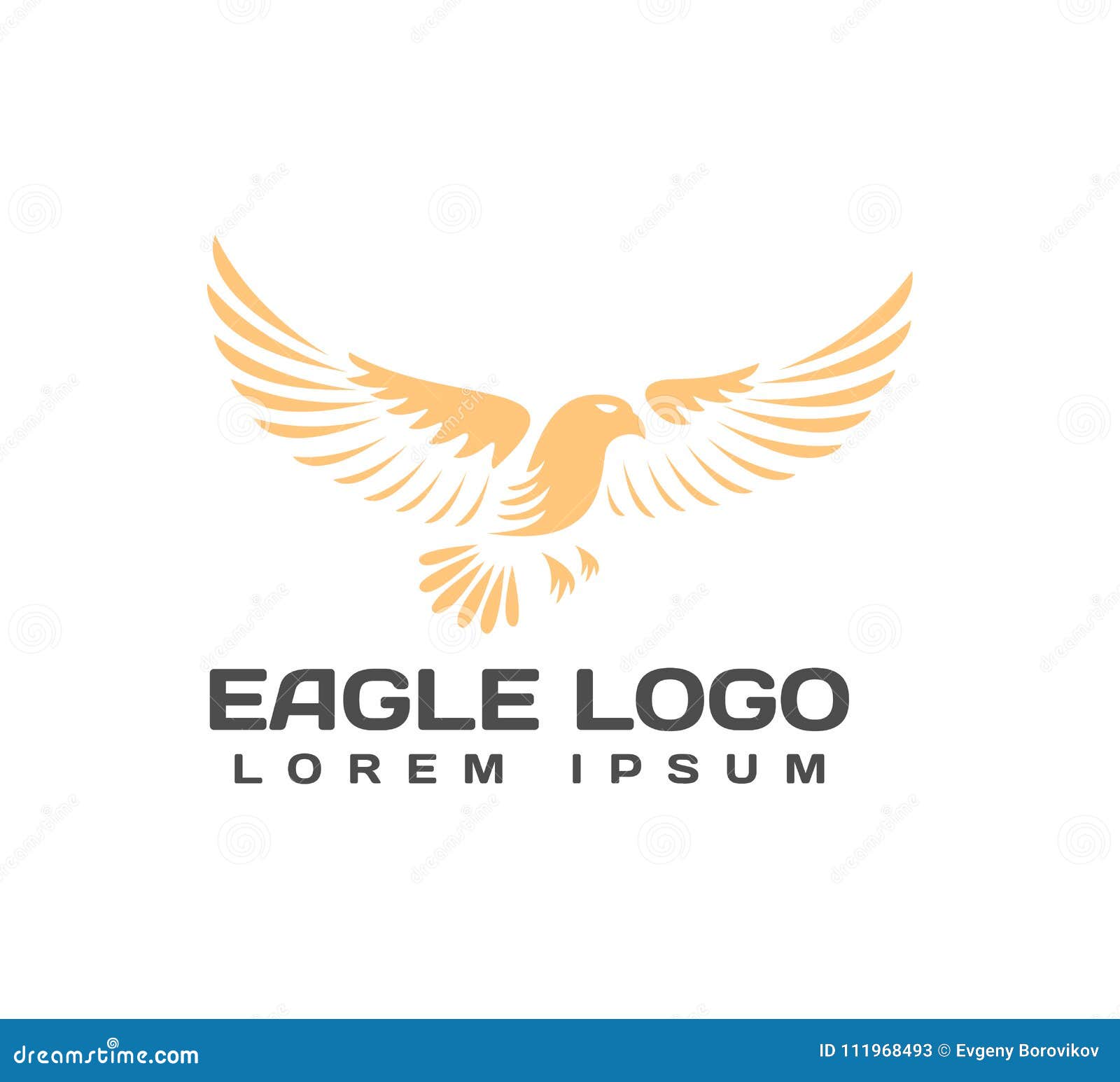 Logotipo De Eagle Eagle Icon Pista Del águila Logotipo Del Halcón Halcón  Elementos Para La Identidad De Marca Logotipo Del Servic Stock de  ilustración - Ilustración de patriotismo, pista: 111968493