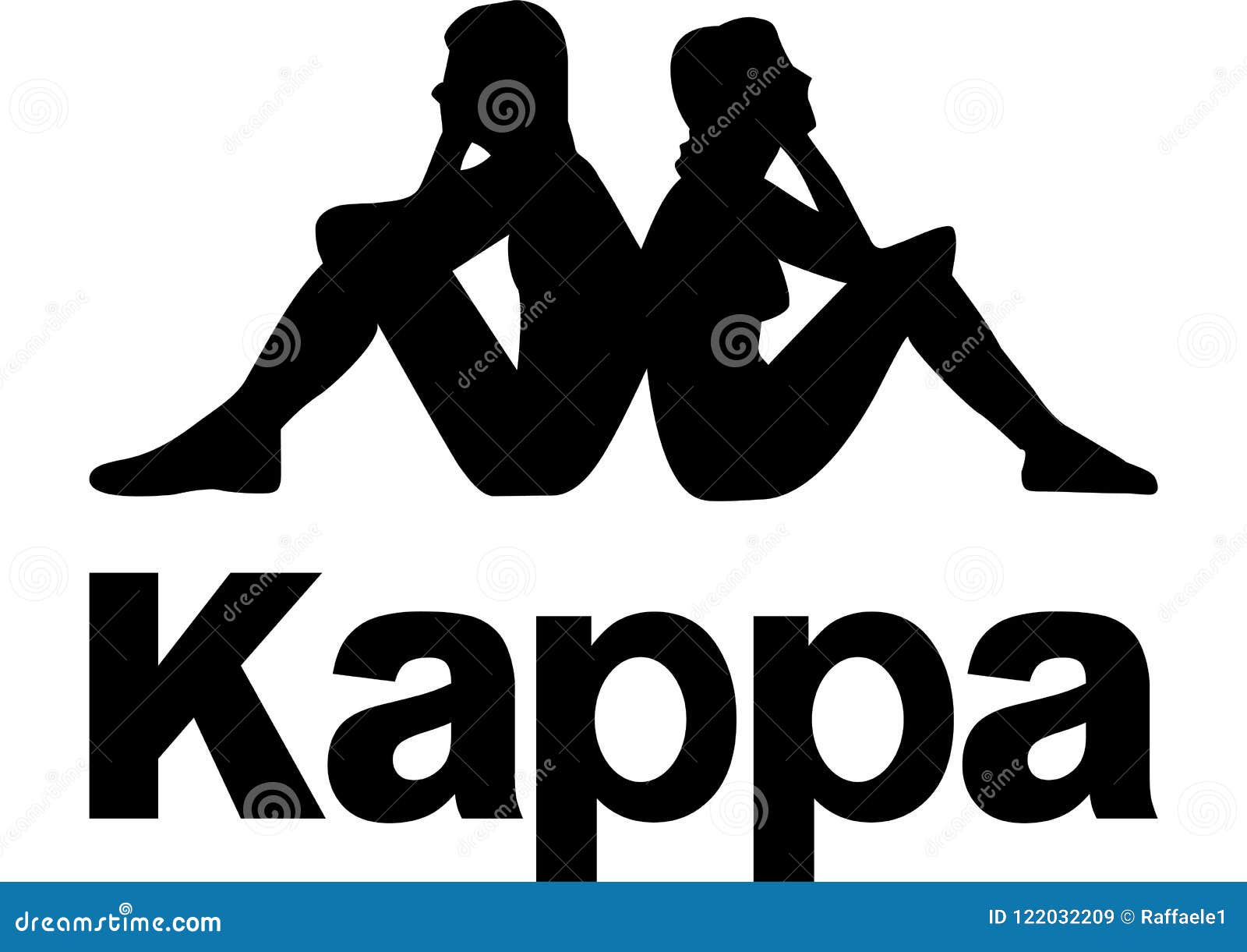 Logotipo de Kappa imagen de archivo editorial. Ilustración de mundo -  122032209