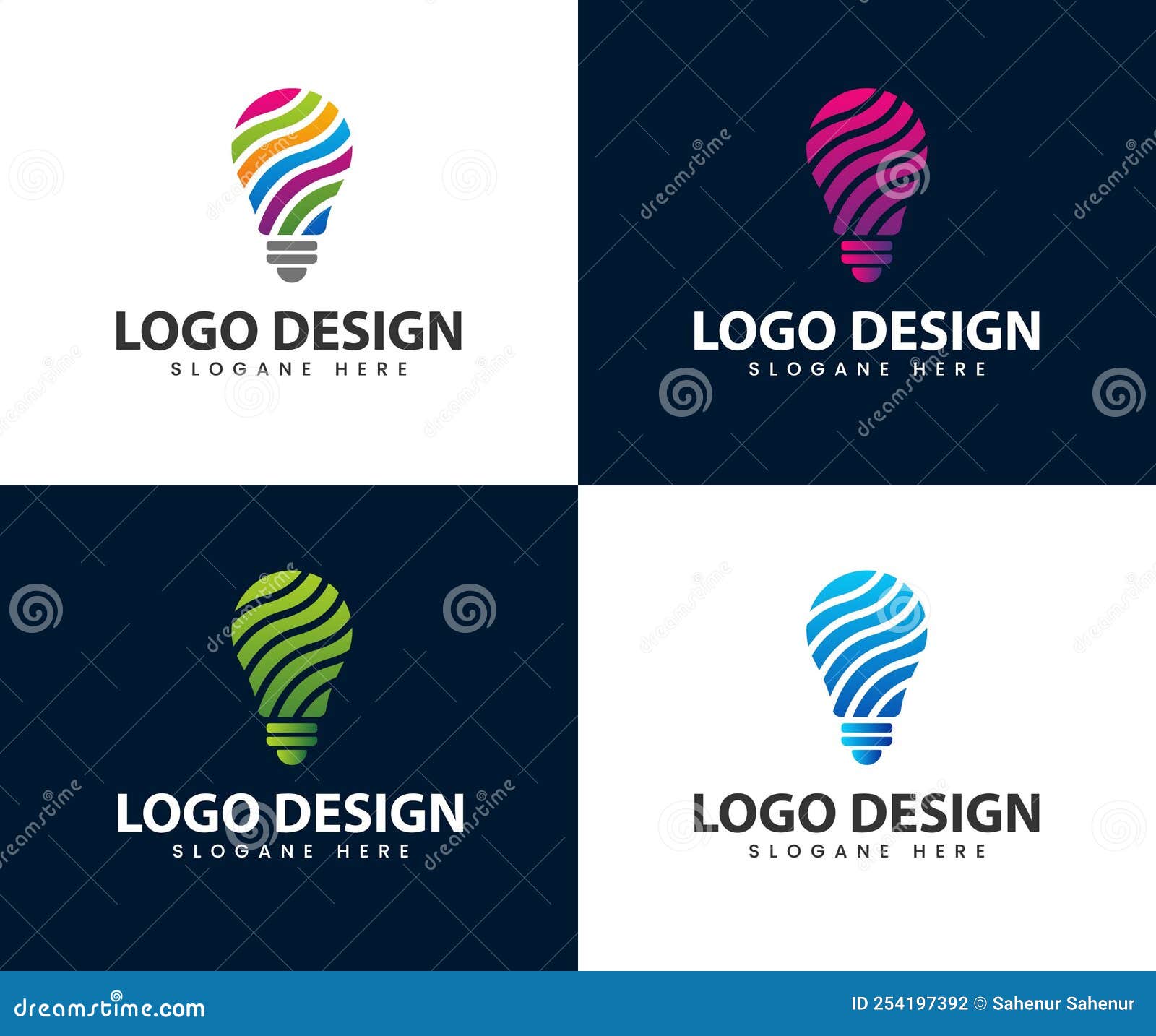 Ideia criativa de design de logotipo de serviço de telefone moderno