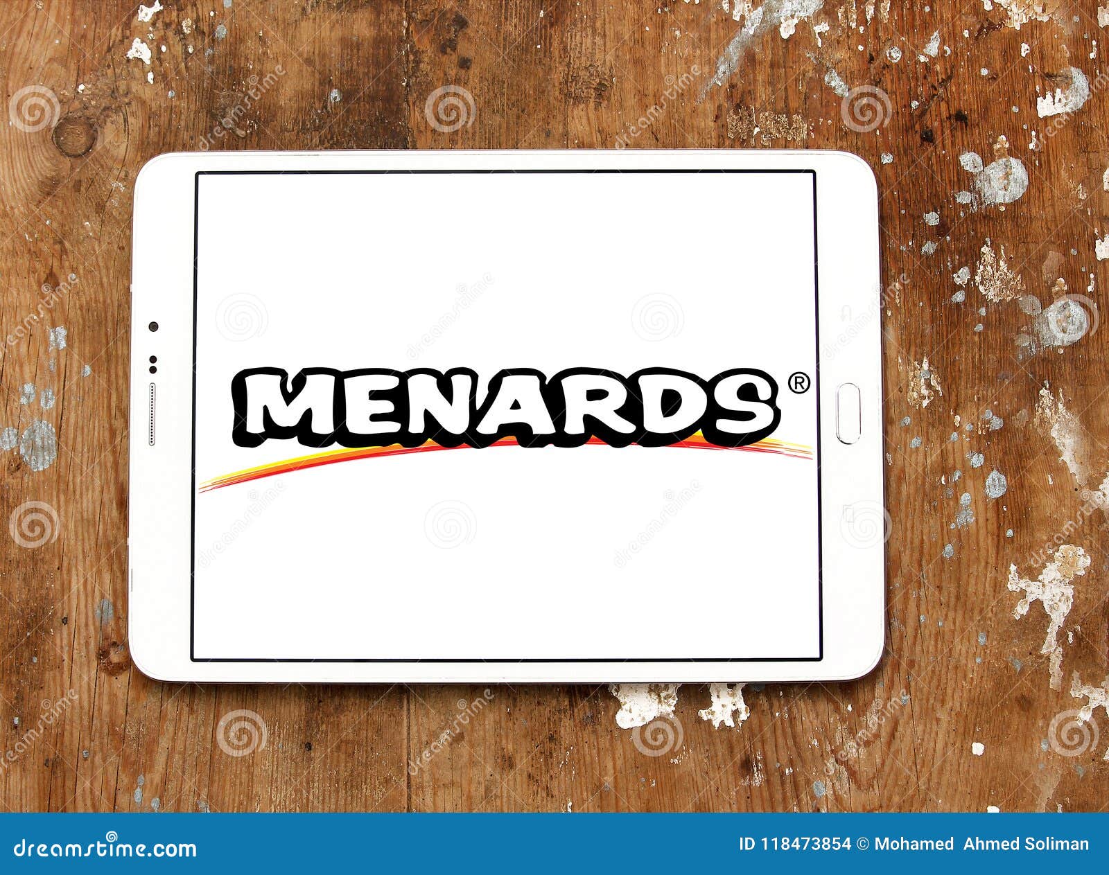 Logotipo De La Cadena De Menards Imagen de archivo editorial Imagen