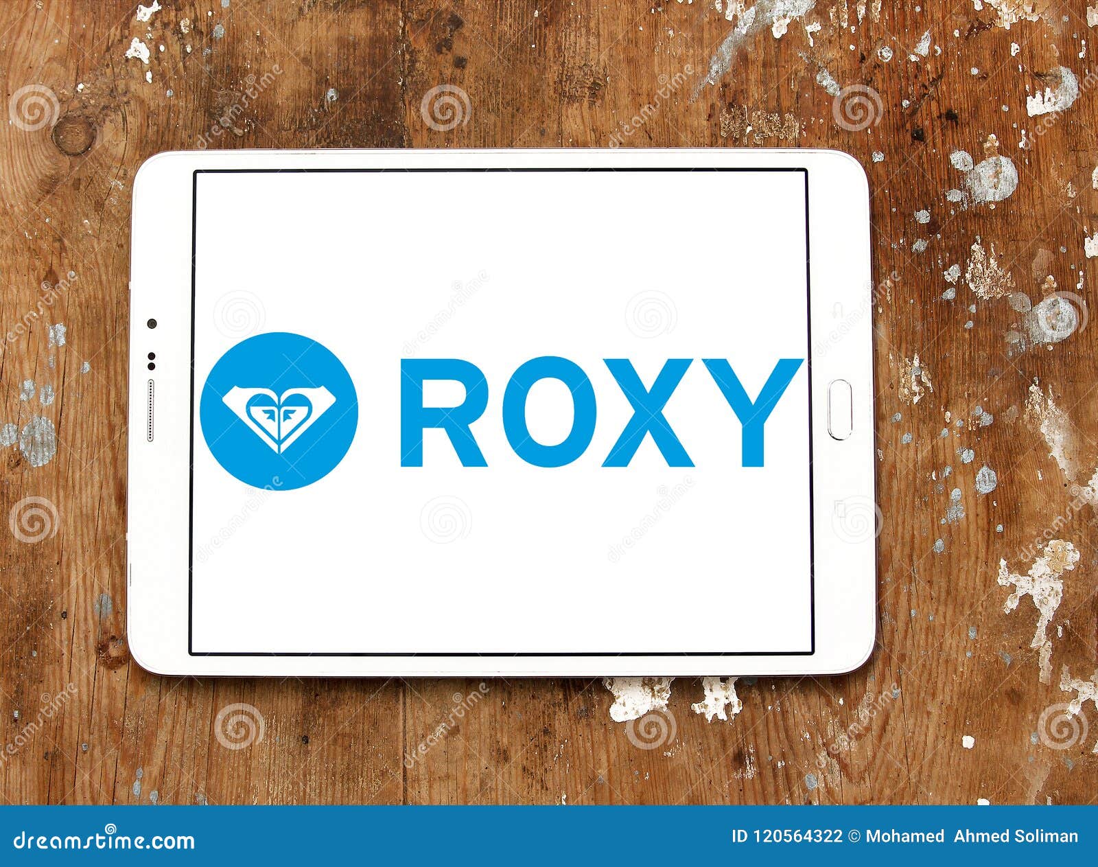 Logotipo De La Compañía De La Ropa De Roxy Fotografía editorial - Imagen de  iconos, rollo: 120564322