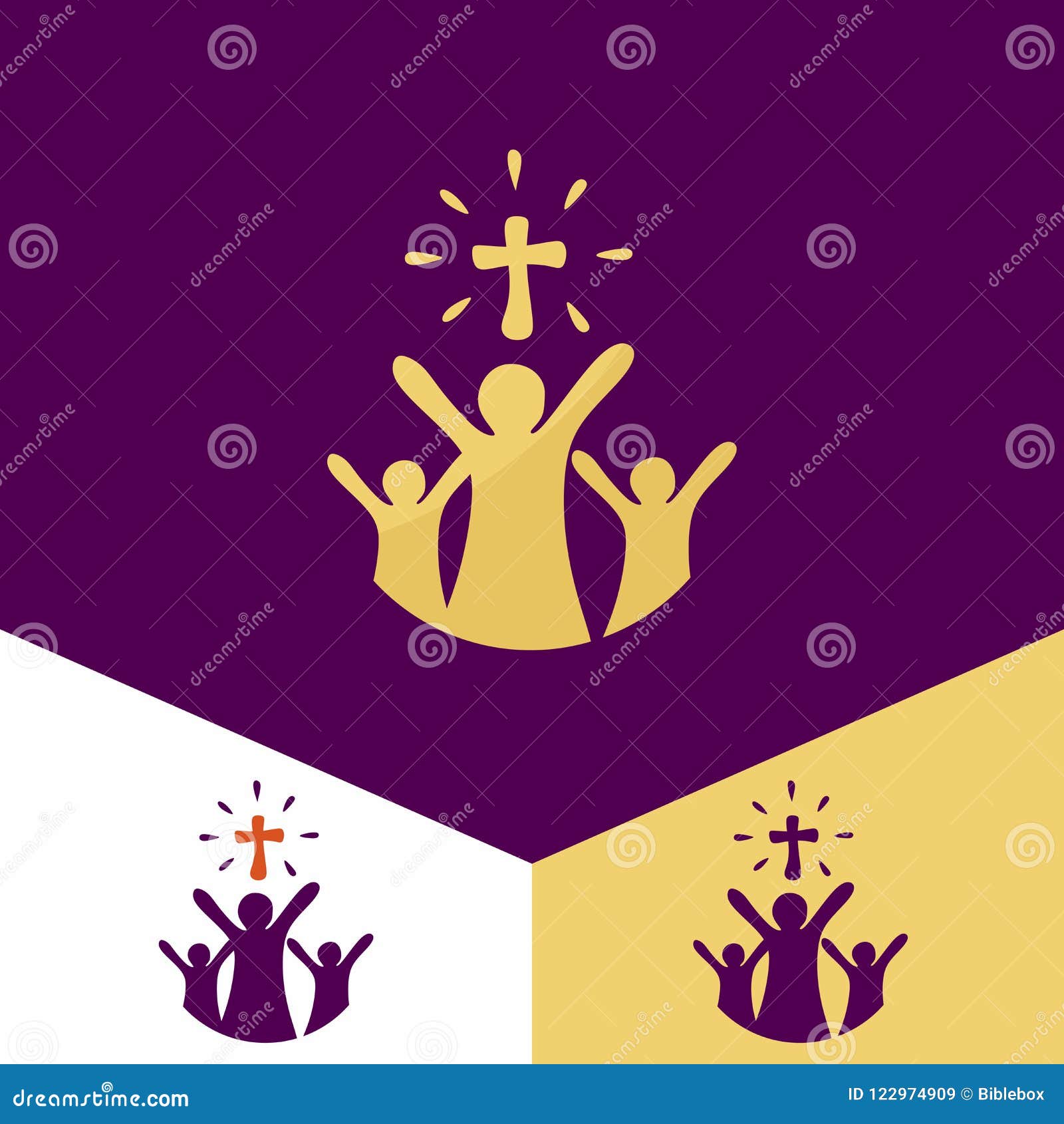 Logotipo De La Iglesia Símbolos Cristianos Iglesia De Dios, Fiel a Lord  Jesus Christ Ilustración del Vector - Ilustración de salmo, dios: 122974909