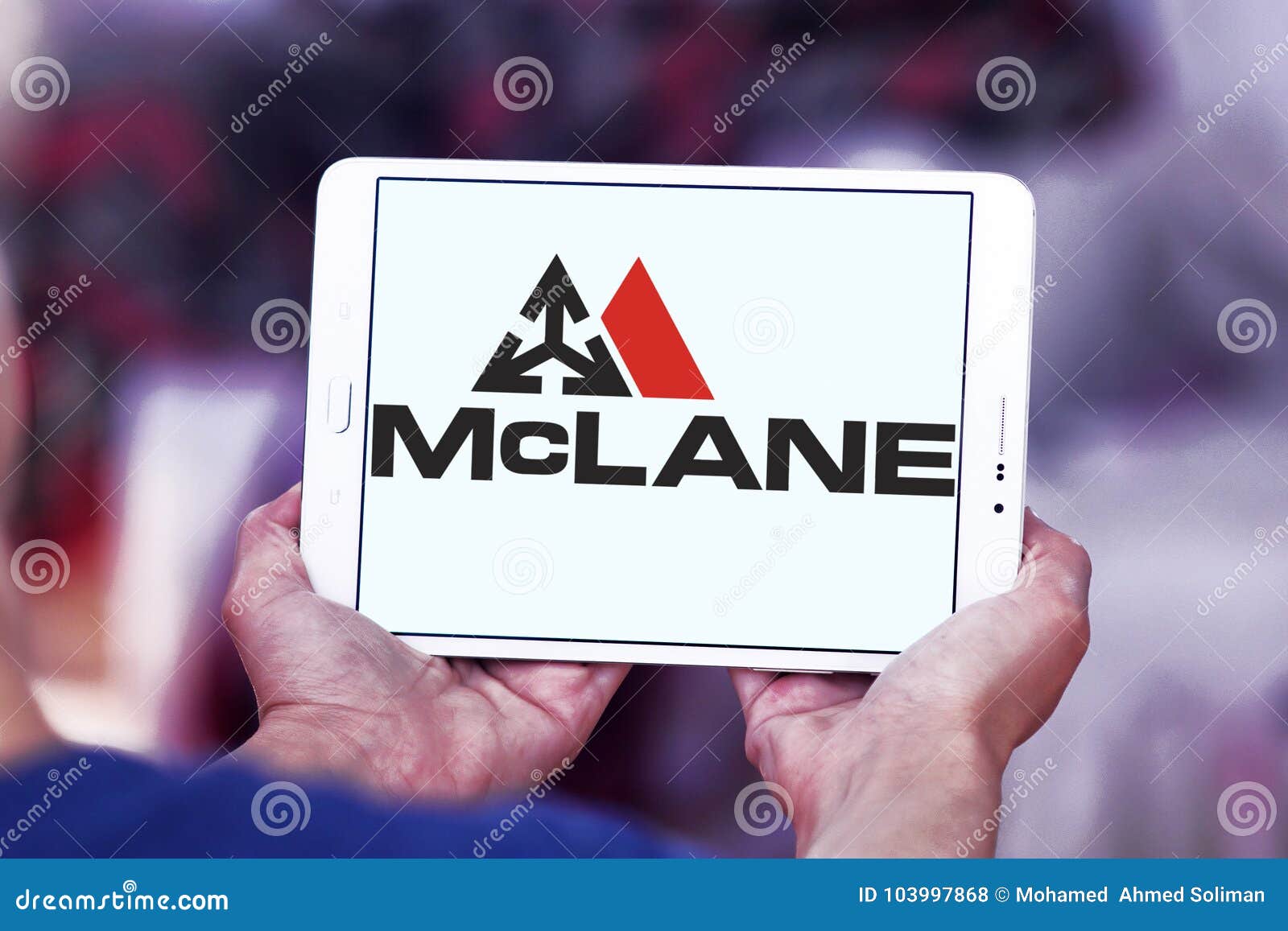Logotipo de McLane Company foto de archivo editorial. Imagen de