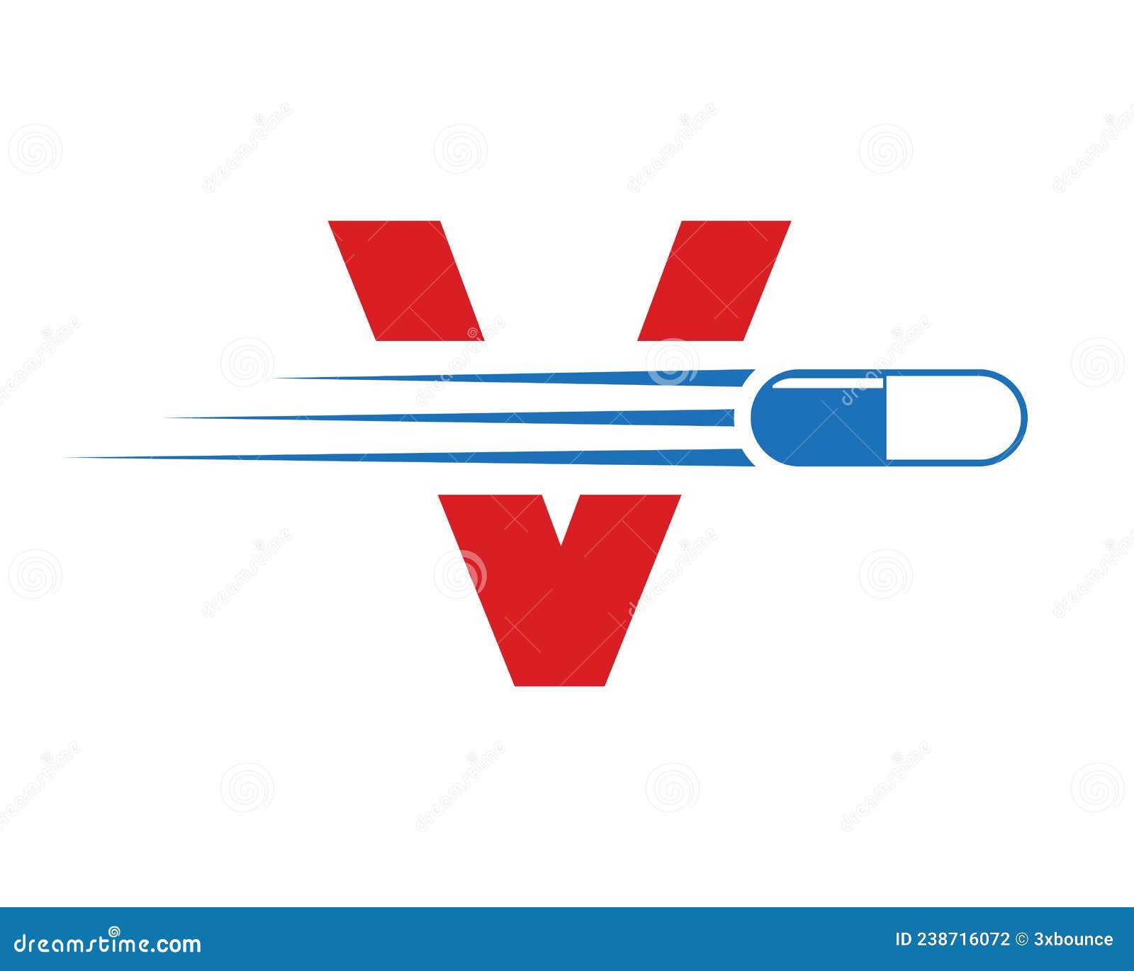 Uma Ilustração Vetorial Do Logotipo Para A Pílula De Medicamentos