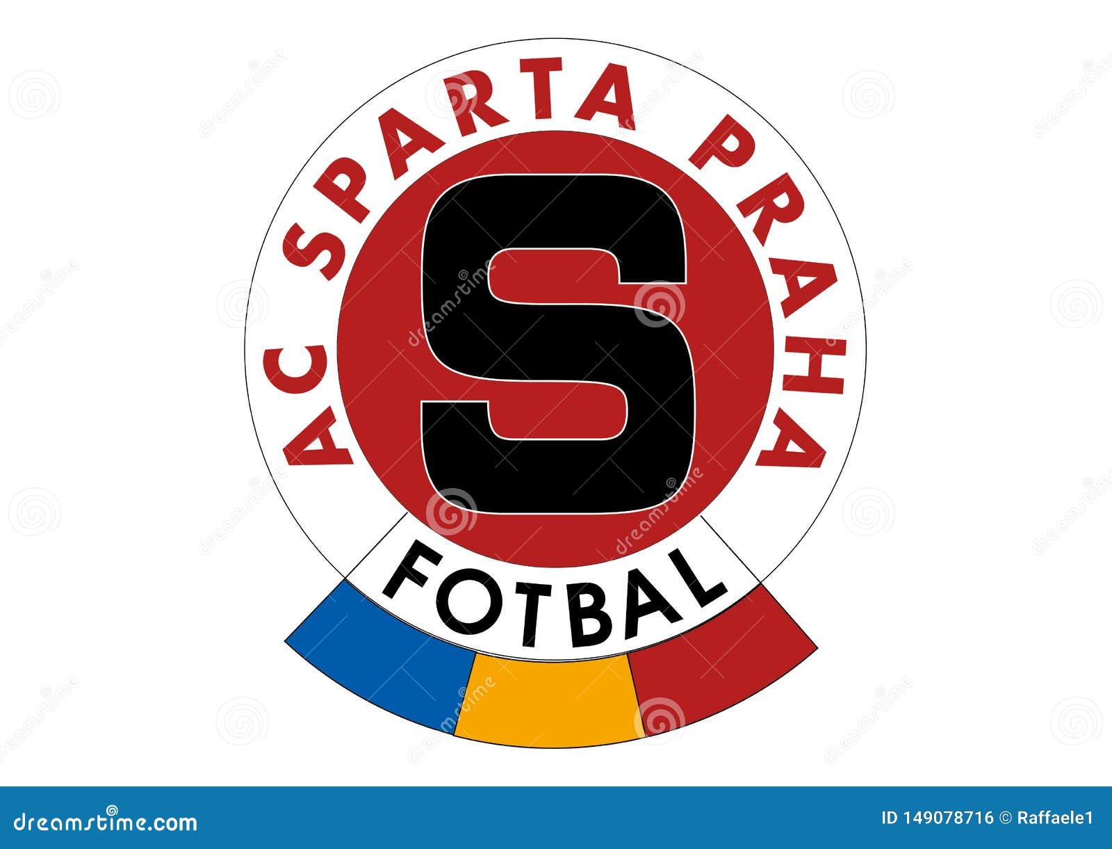 Logotipo de Sparta Praha foto editorial. Ilustração de futebol 149078716