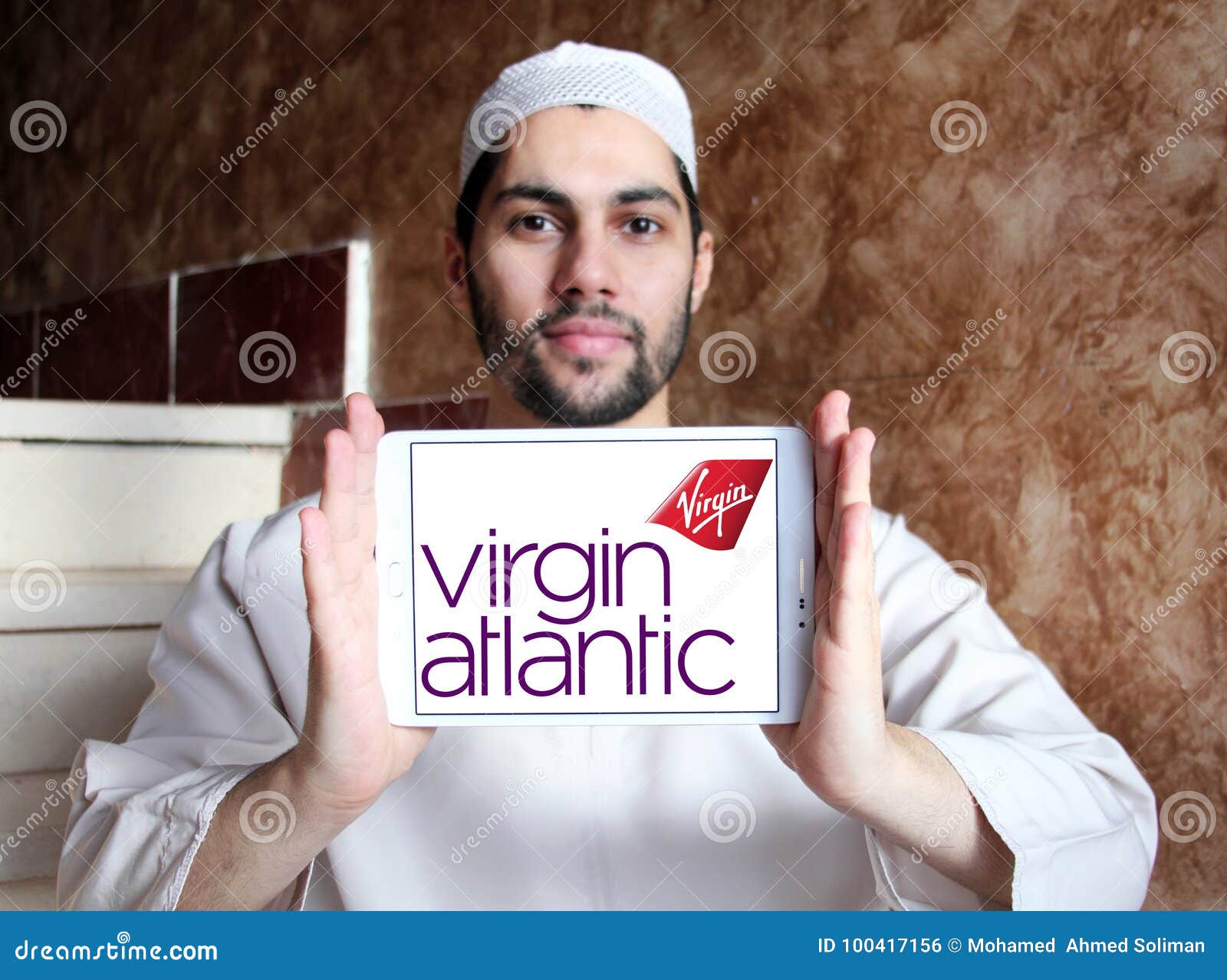 Logotipo De Virgin Atlantic Airways Foto editorial Imagen de