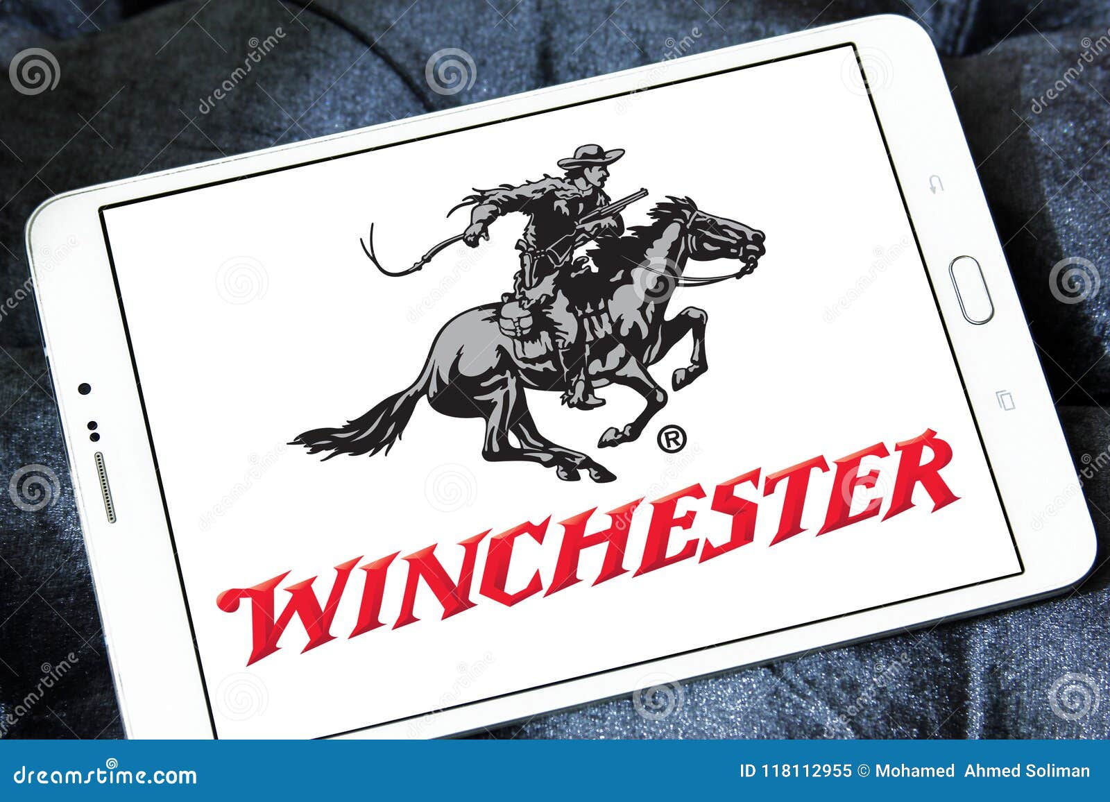 Logotipo De Winchester Repeating Arms Company Imagen editorial Imagen