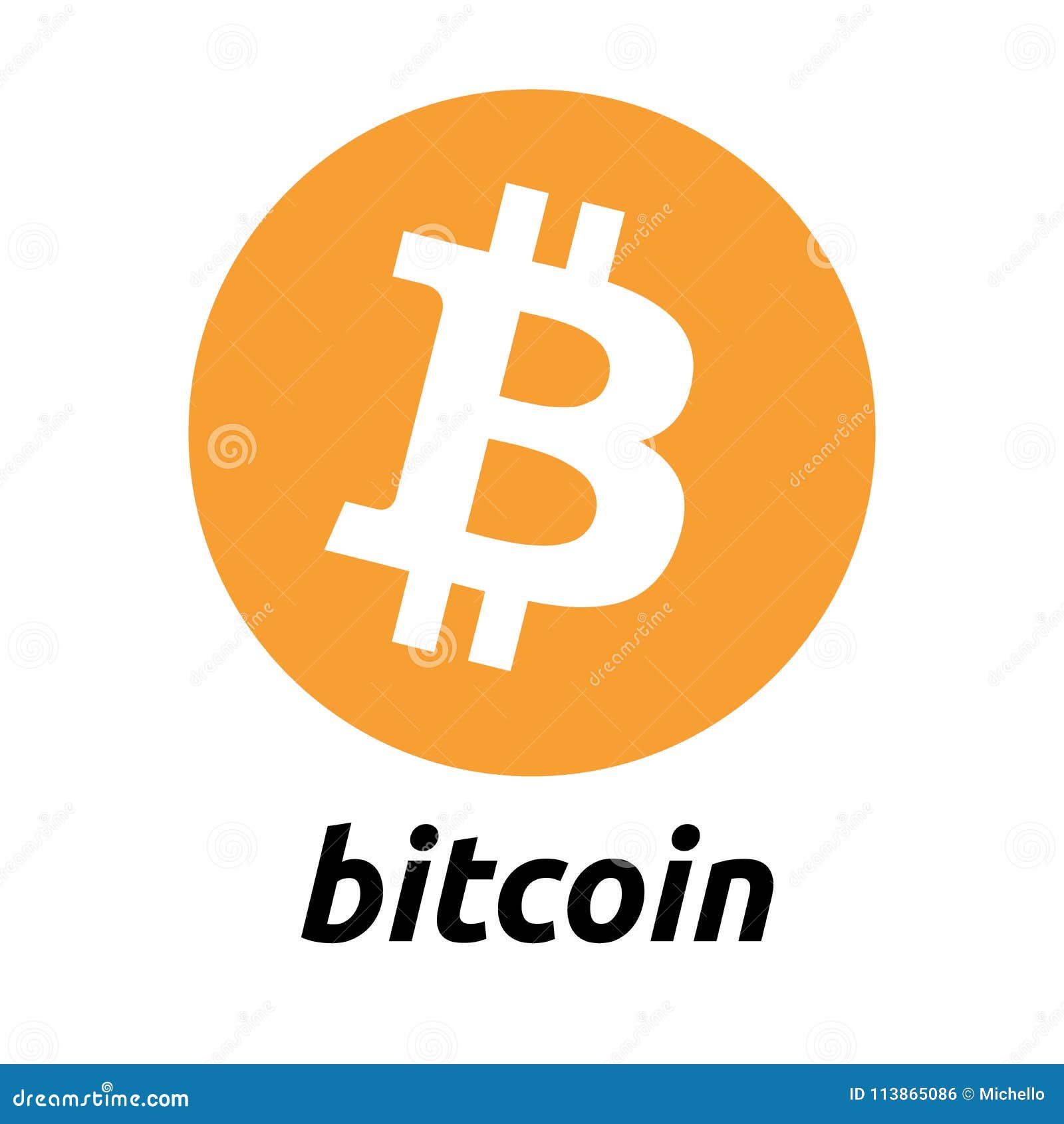 Logotipo Do Cryptocurrency De Bitcoin, Fundo Dourado Ilustração do Vetor -  Ilustração de projeto, vetor: 113865086