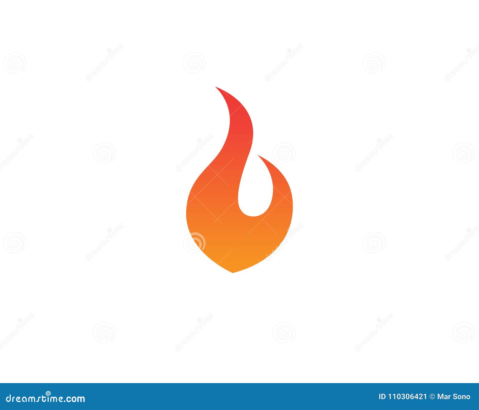 Logotipo Do Fogo E ícones App Do Molde Dos Símbolos Ilustração do