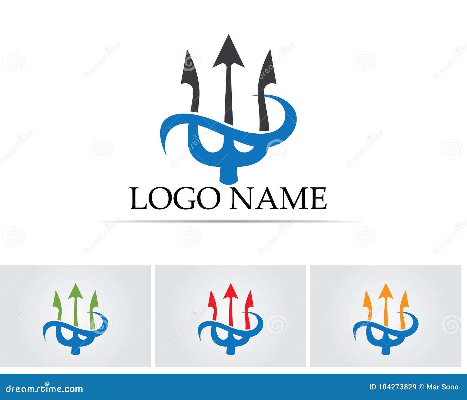 marca de roupa com tridente