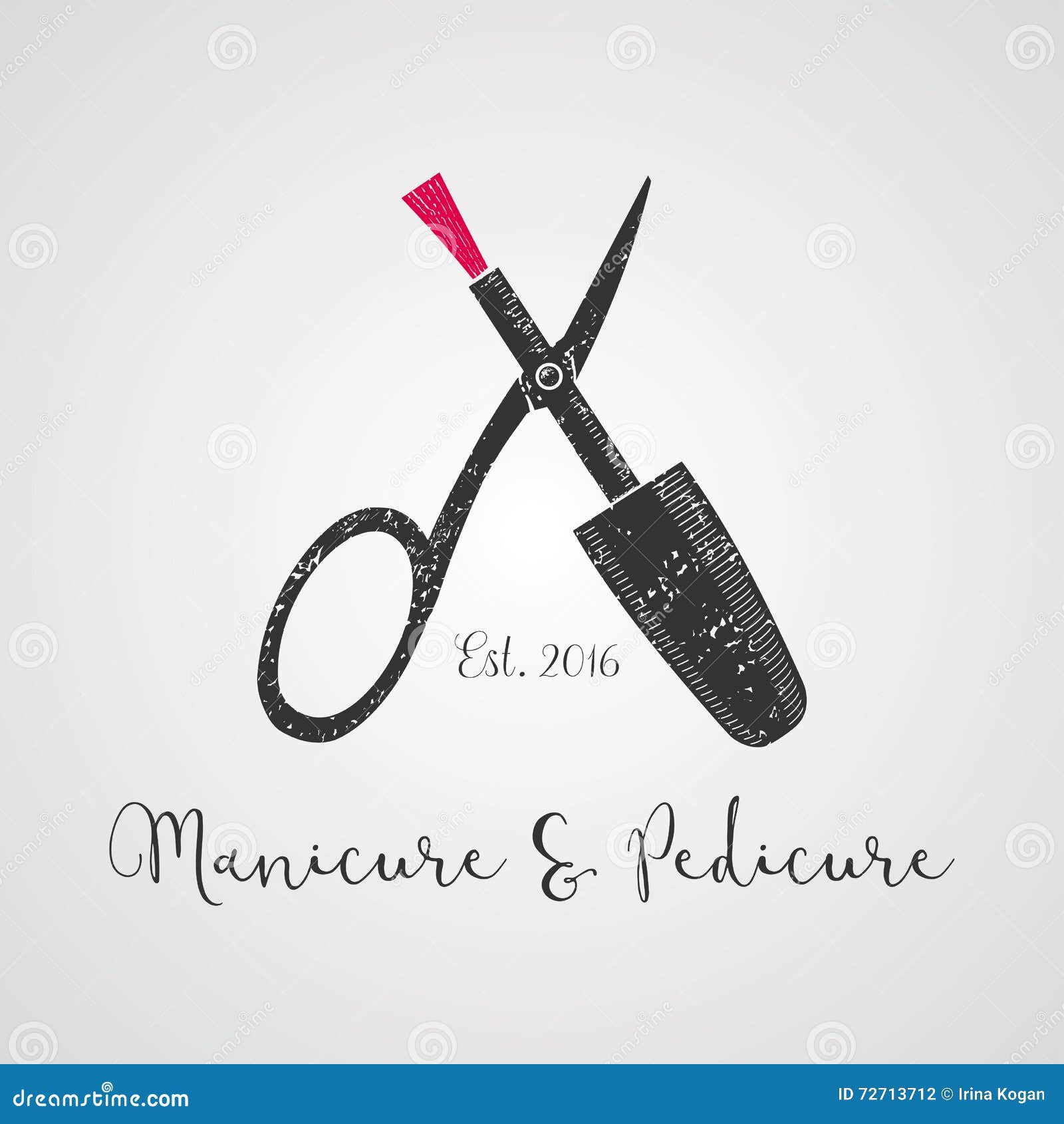 Logotipo Do Vetor Dos Pregos Ilustração do Vetor Ilustração de