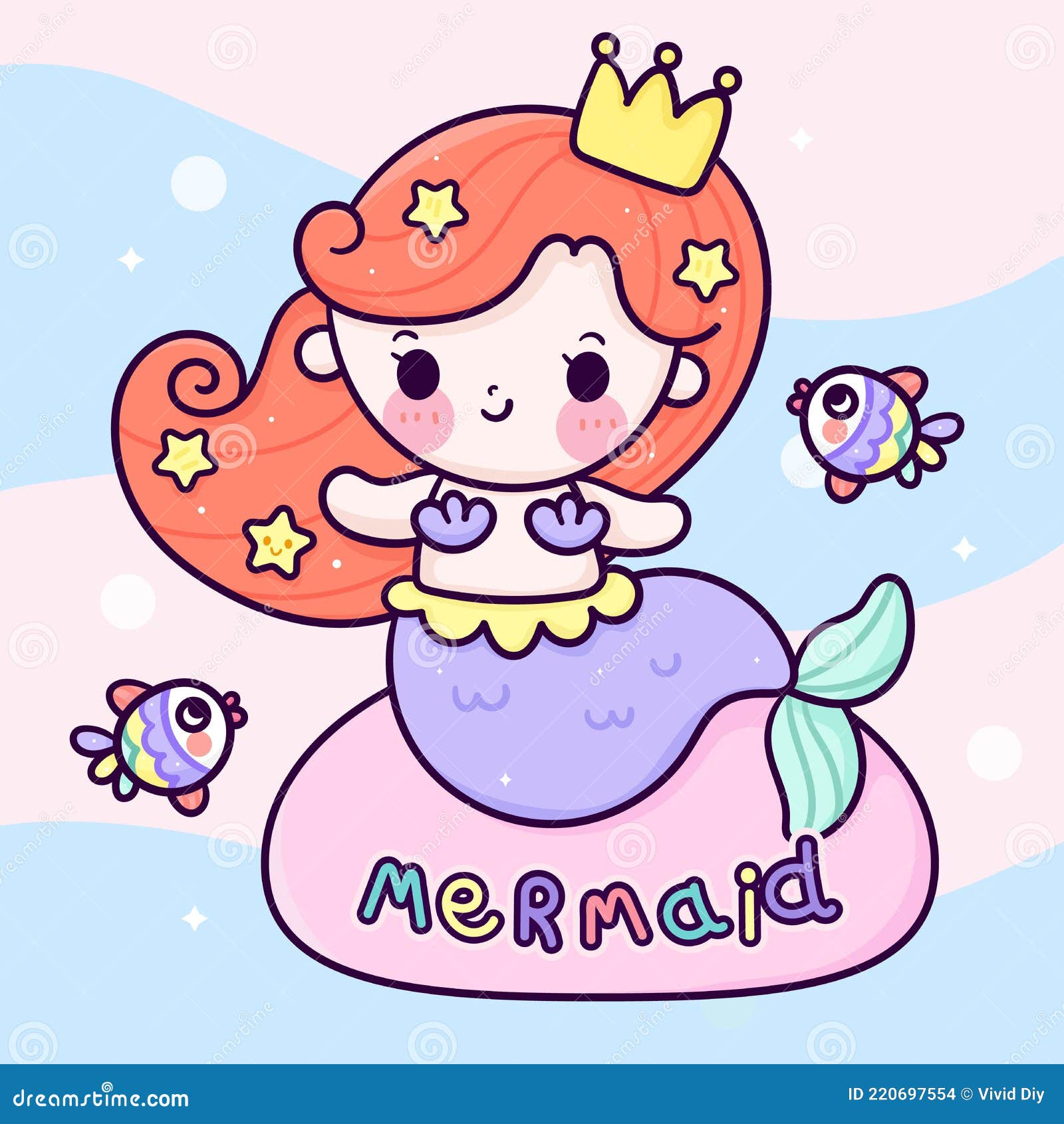 perfil de logotipo kawaii de clipart de desenho vetorial de garota