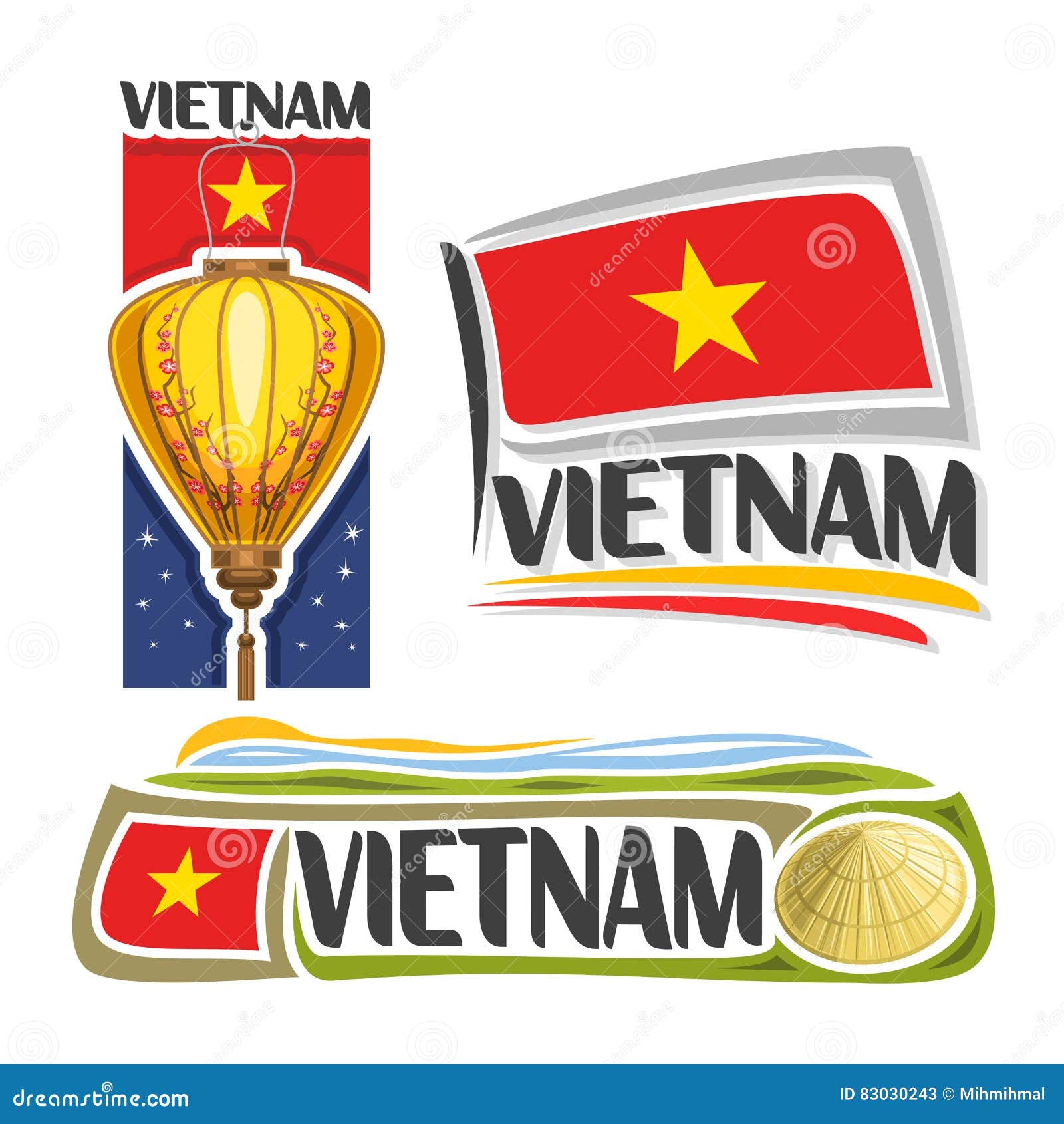 Logotipo Vietnam Del Vector Ilustración del Vector - Ilustración de hanoi,  bandera: 83030243, image size:1600x1690