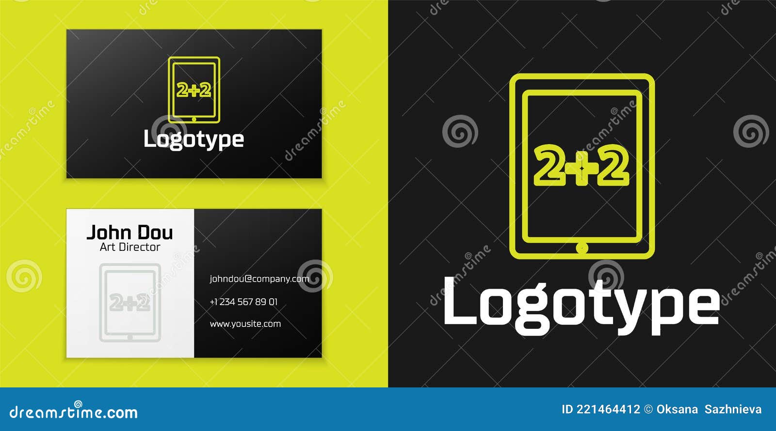 Number 2 sign design template elements black icon Vector Image