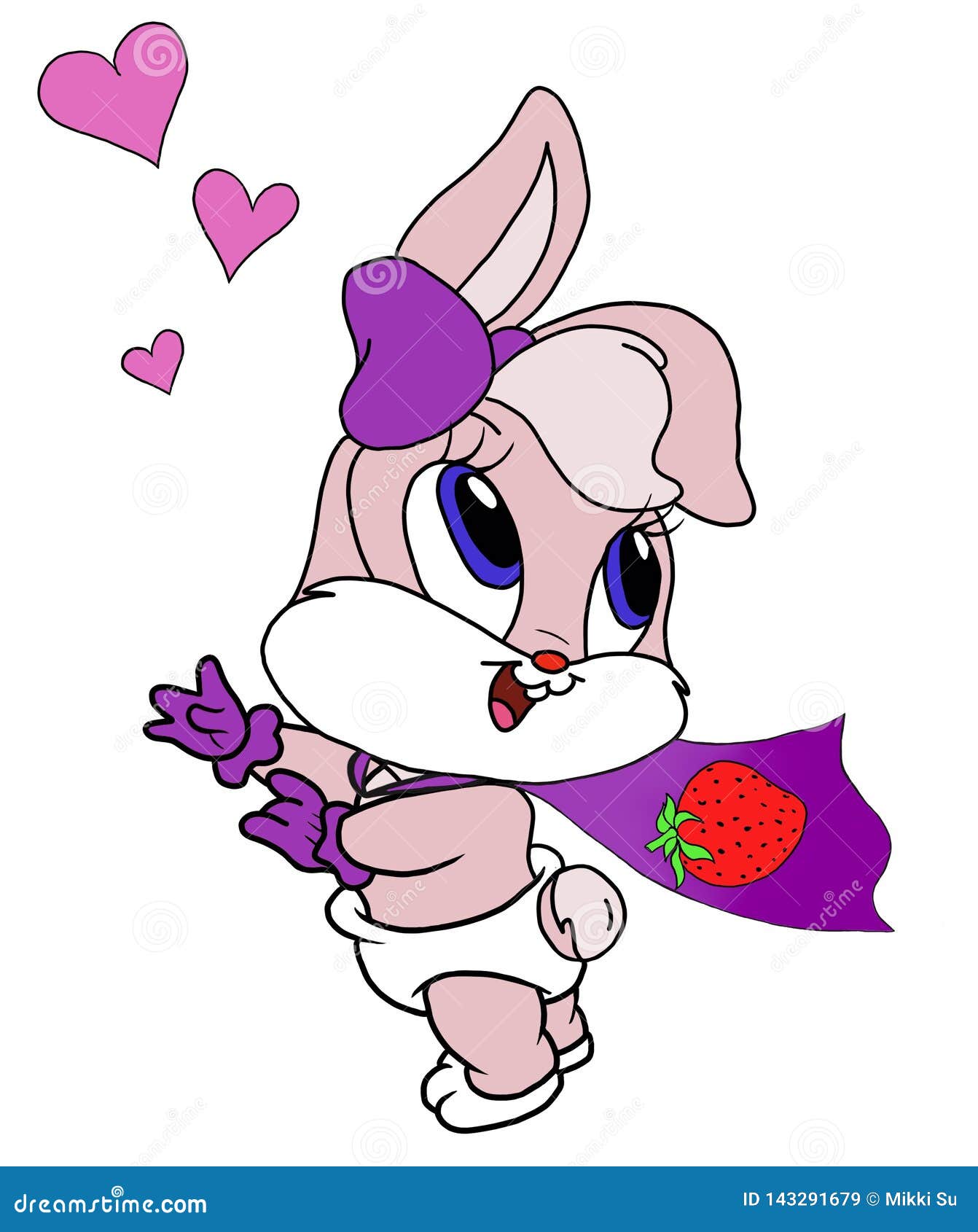 Lola Bunny Has a Little Strawberry Superhero Who Loves Everyone Around  Editorial Stock Image - Illustration of disney, lola: 143291679