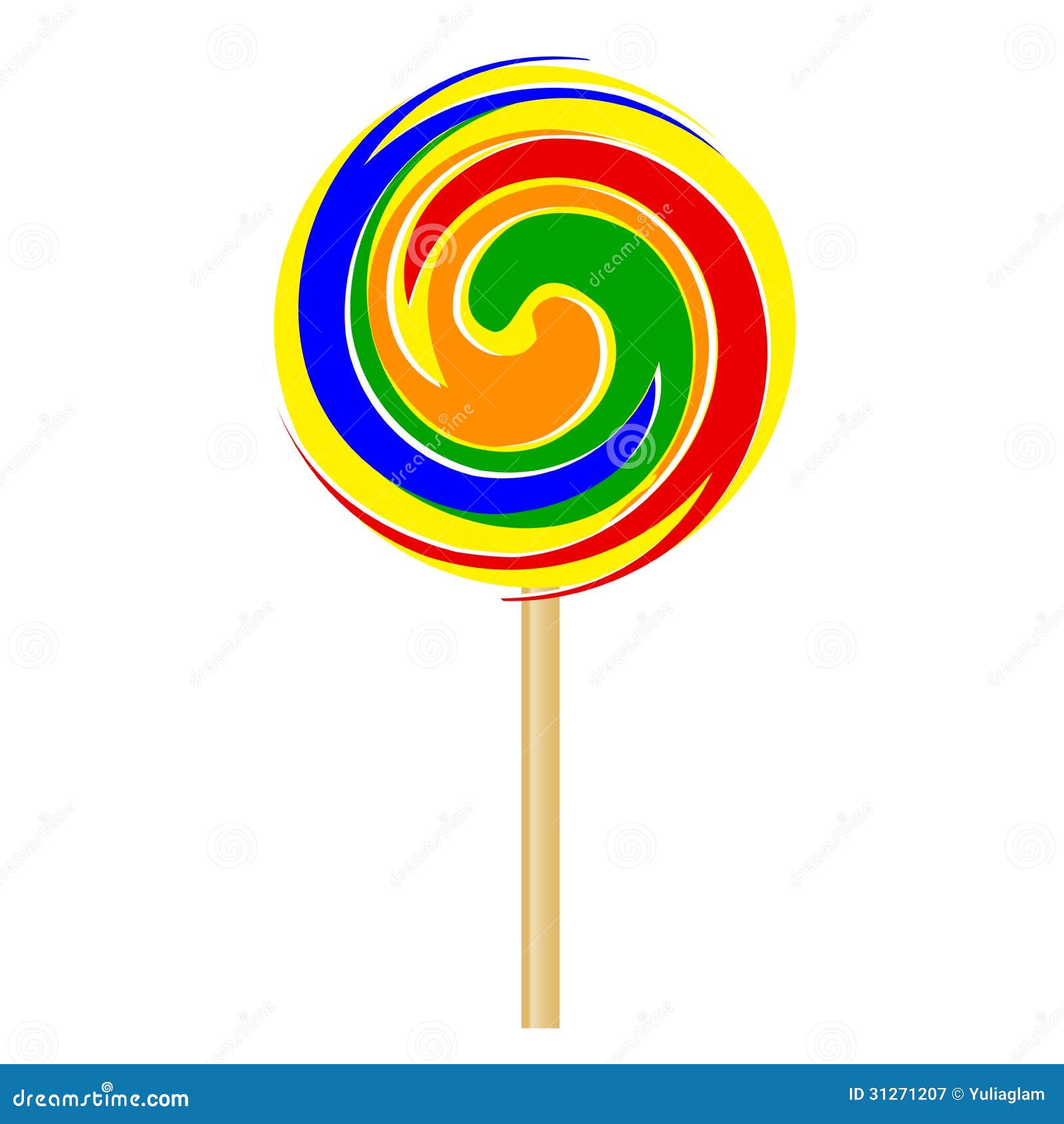 rainbow lollipop clipart - photo #49