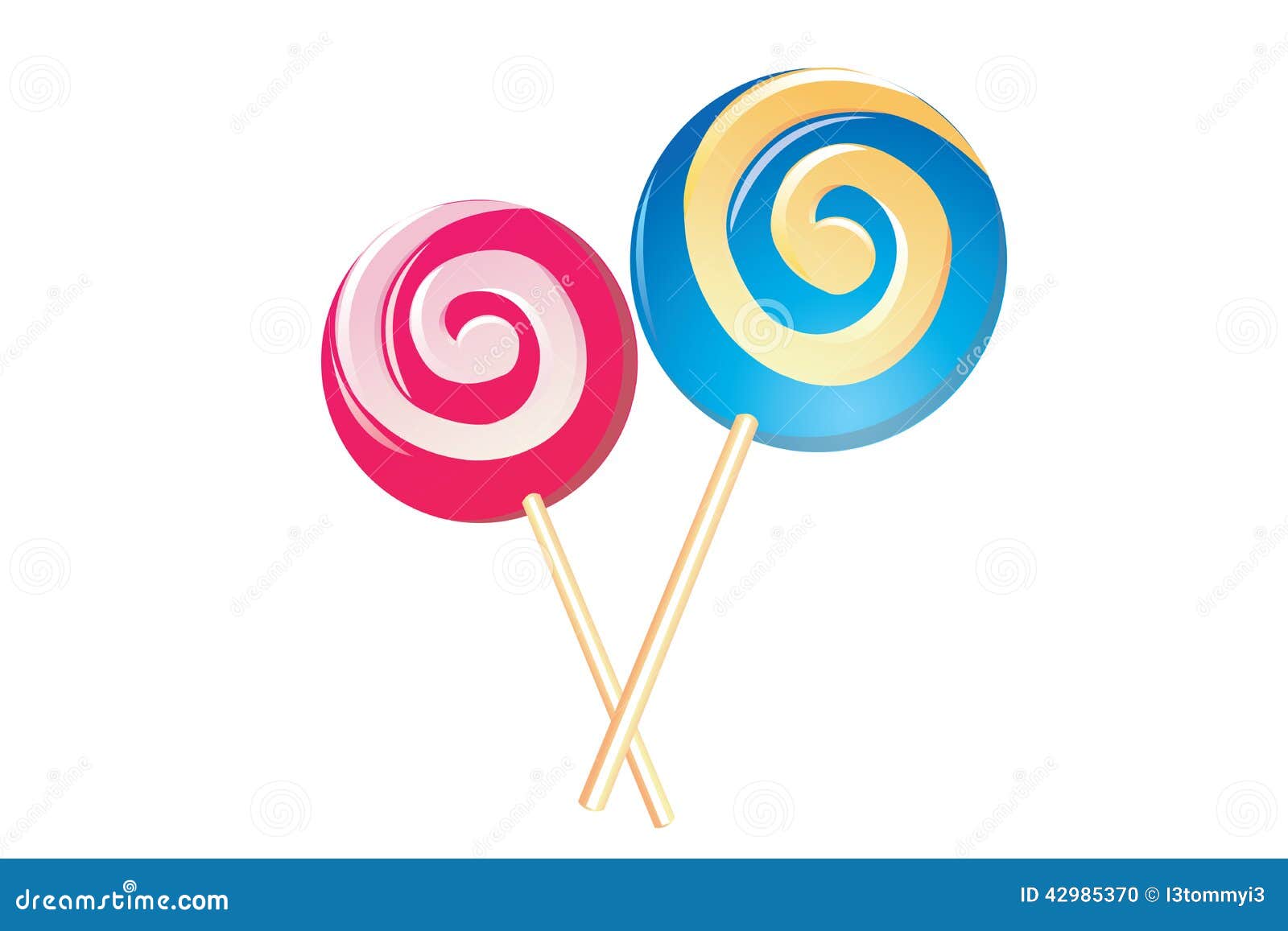 Lollipop stock illustration. Illustration of background - 42985370