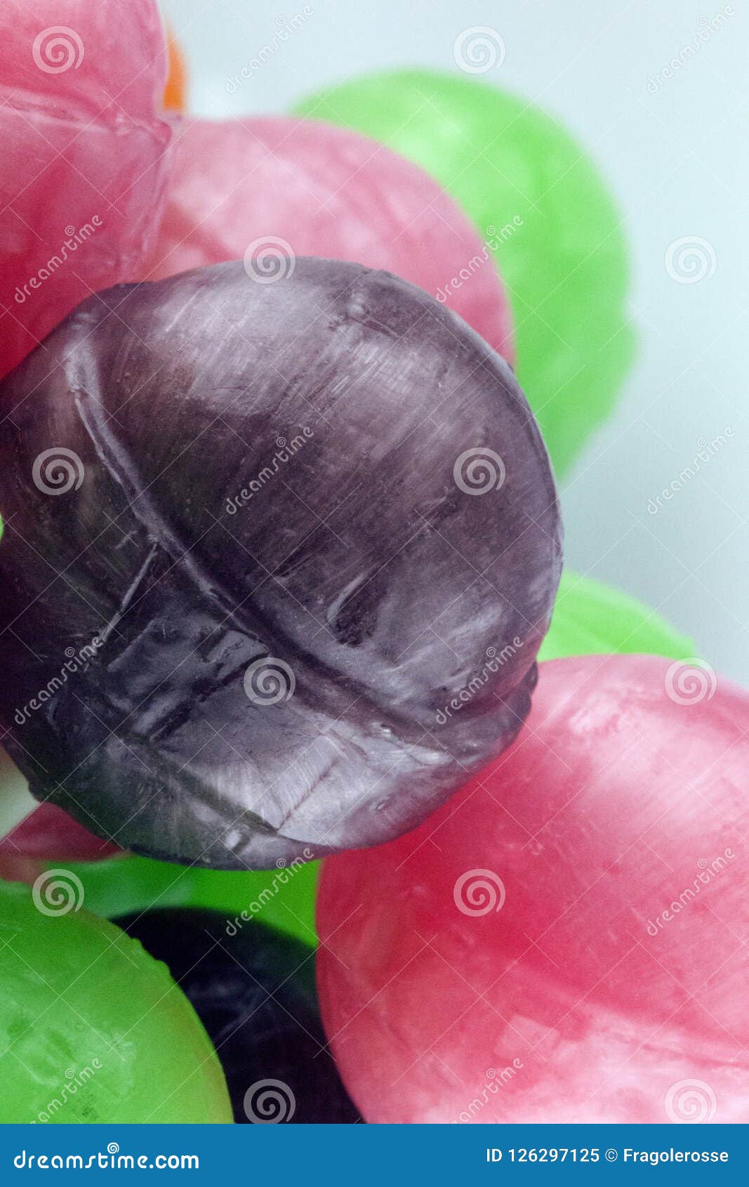 Lollipops with fruit bio stock image. Image of calories 126297125