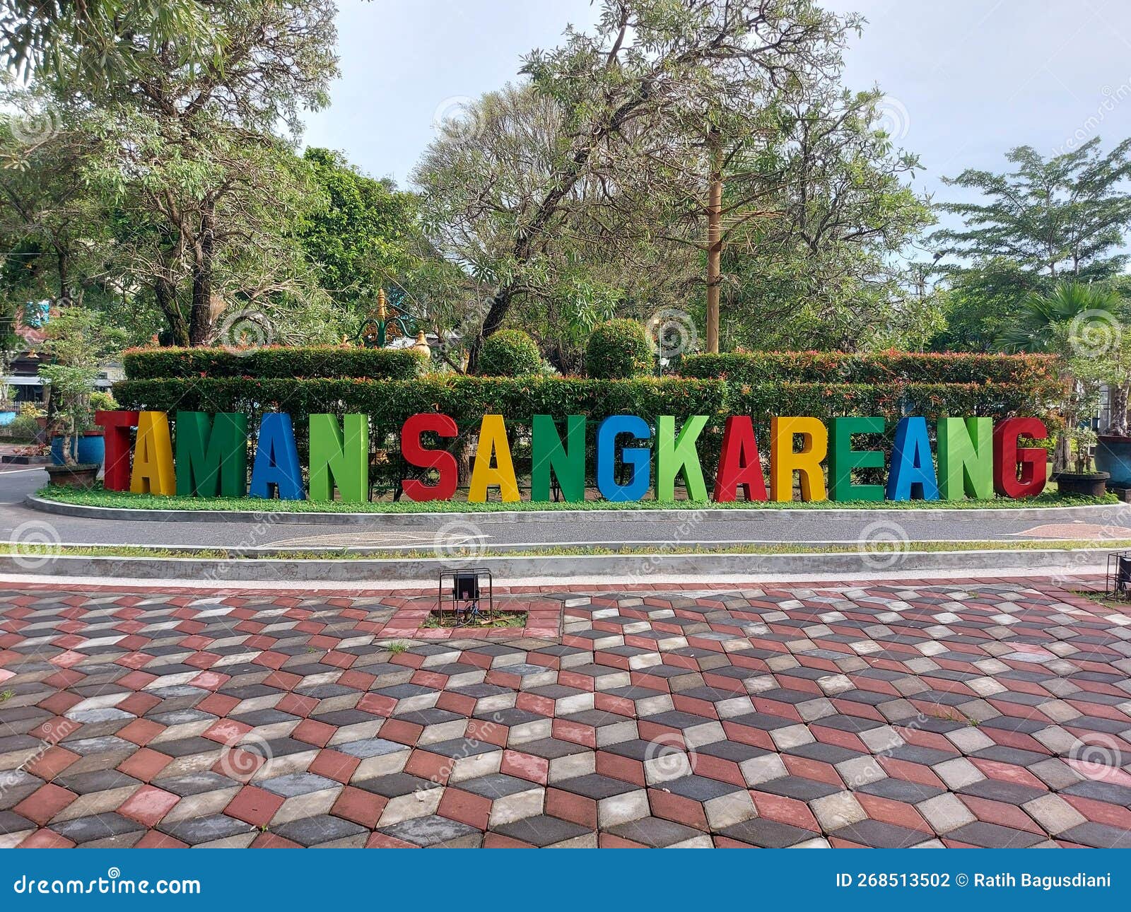 Taman Sangkareang. Located in Mataram, Lombok Tengah, Indonesia