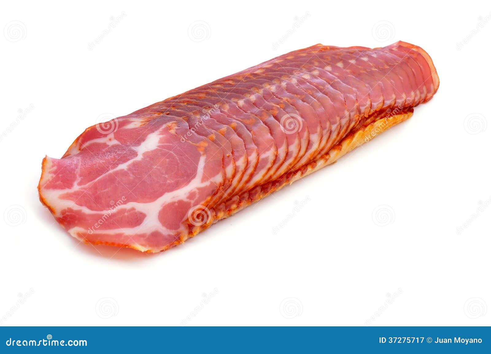 lomo embuchado, pork meat cold cuts typical of spain