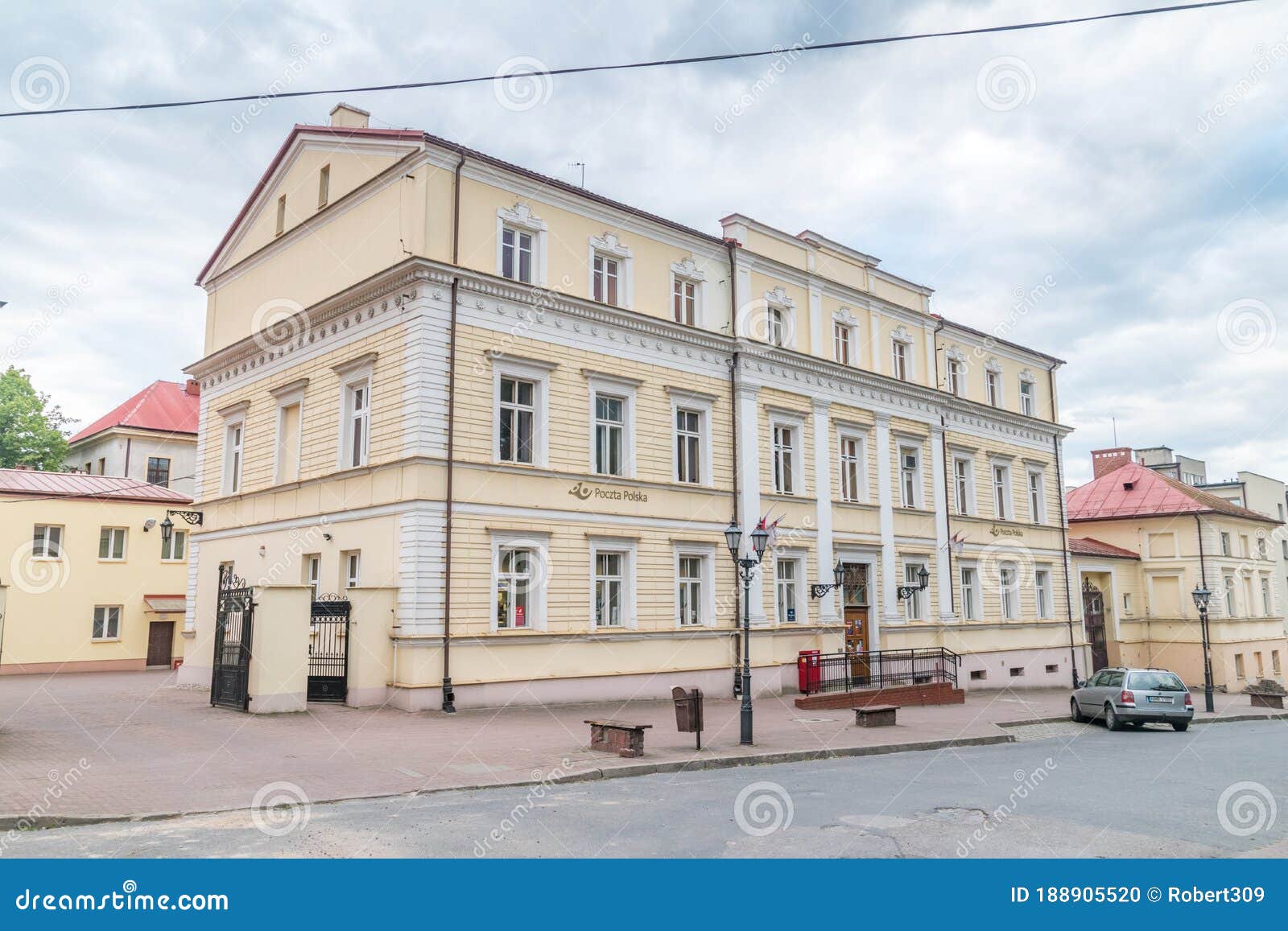 Post Office Building of Polish Post Editorial Image Image of national