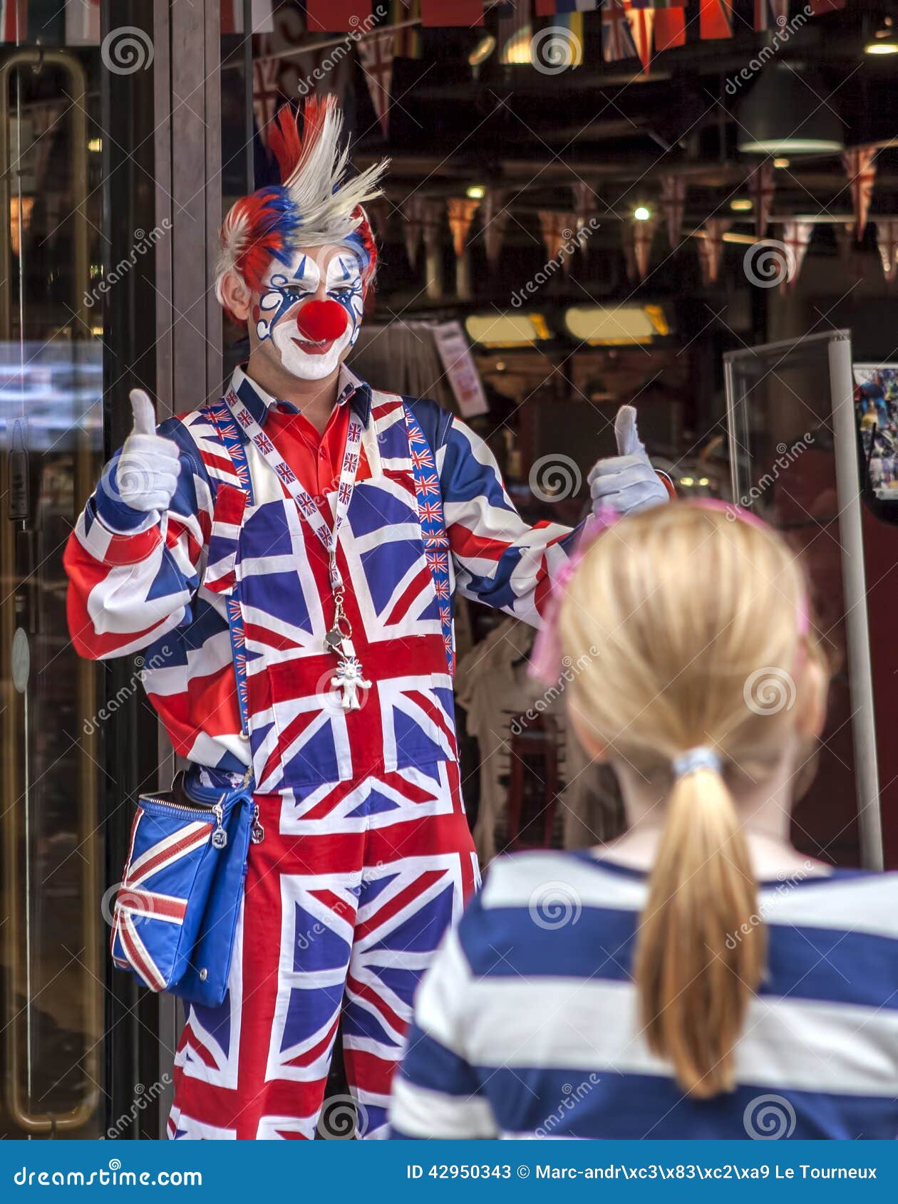 London British Clown editorial stock photo. Image of clown 42950343