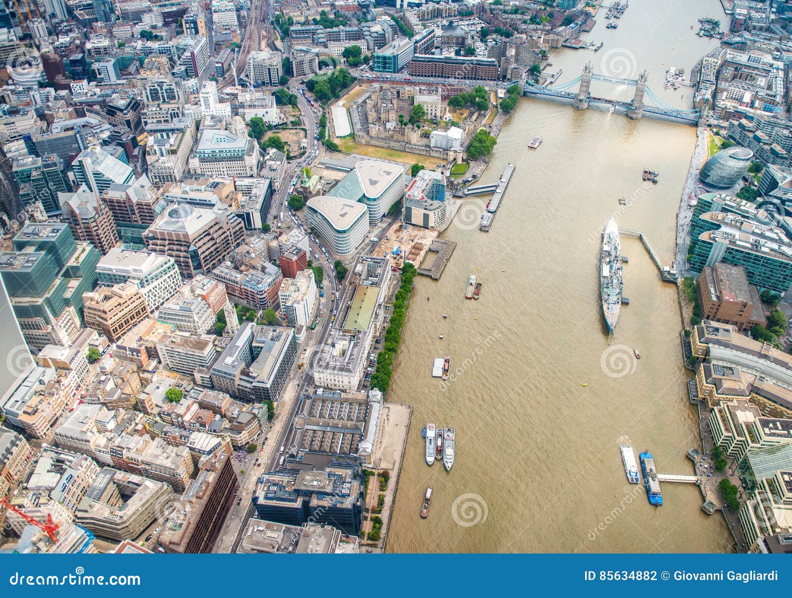 London Buildings Along River Thames UK Stock Photo Image of london