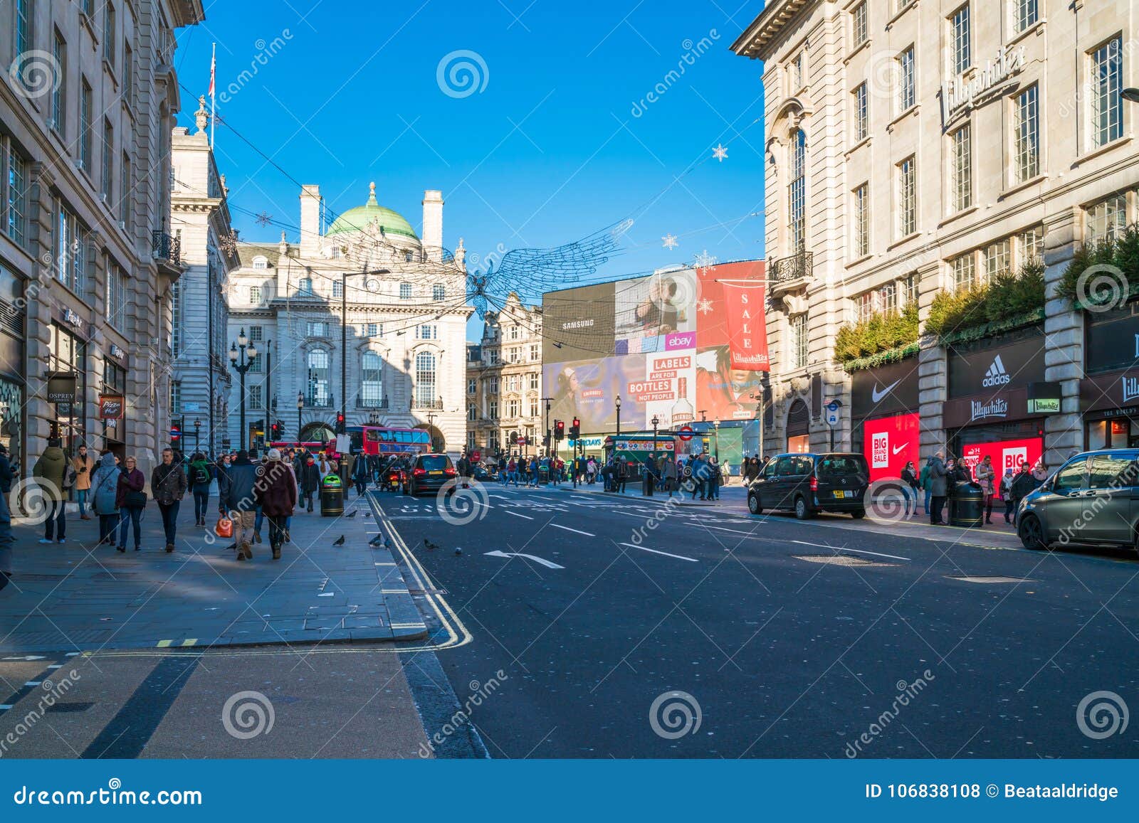 Regent Saint James`s, London Editorial Stock Photo - Image of destination, outdoor: 106838108