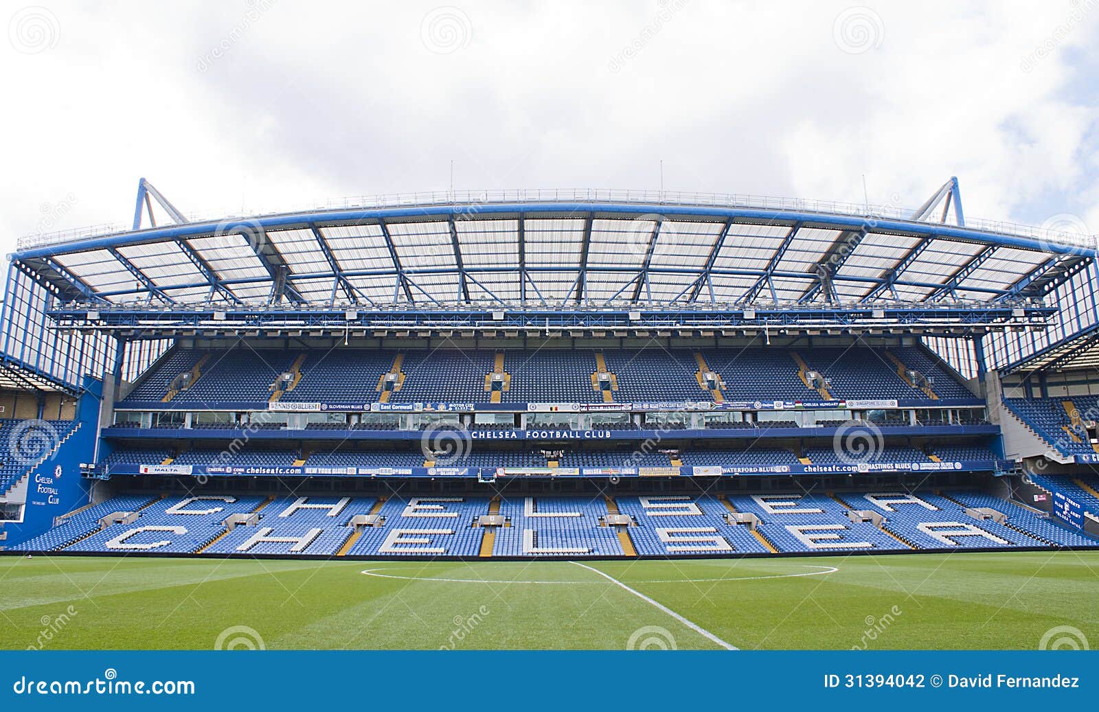 Stamford Bridge Chelsea Football Club West Stand London -  UK