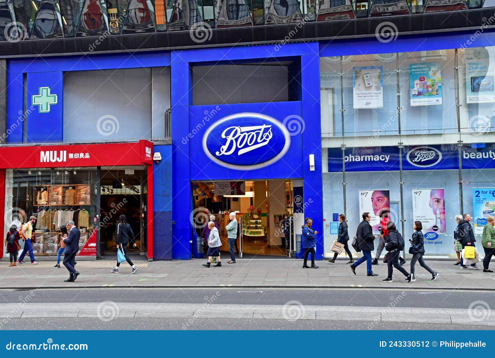 London England May 8 2019 Store In Oxford Street Editorial london-england-may-8-2019-store-in-oxford-street-editorial