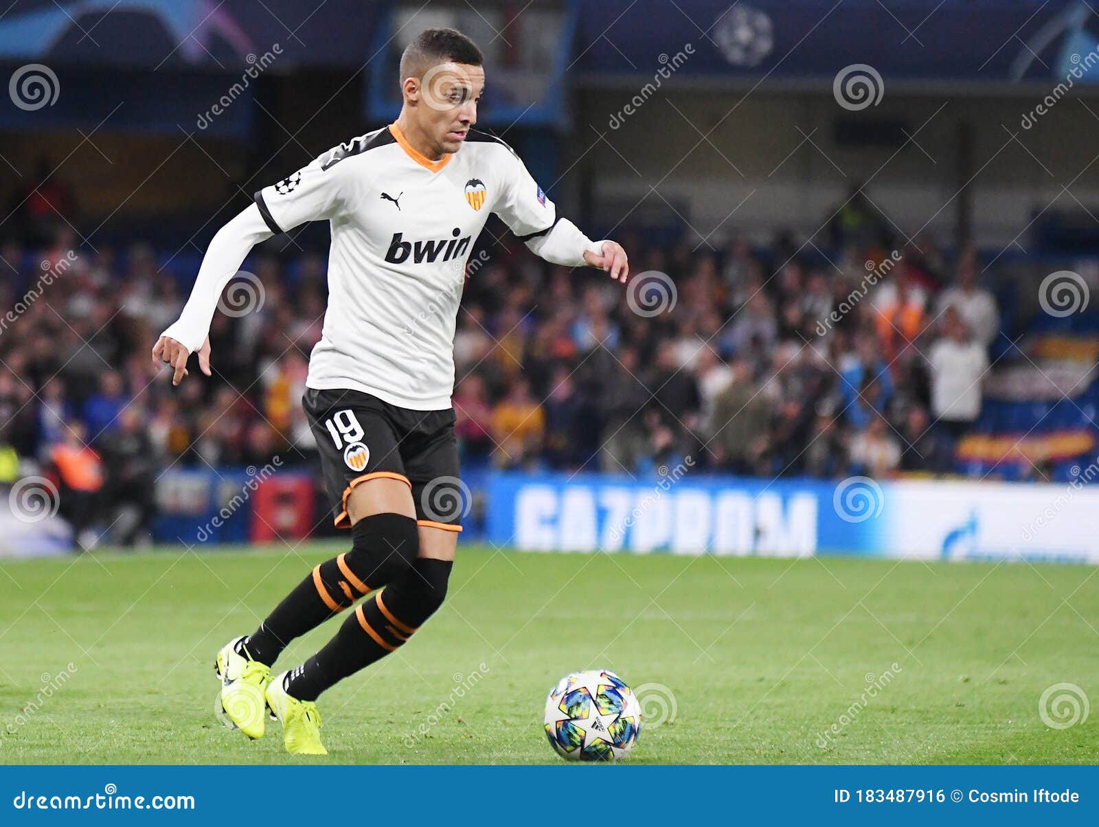 Rodrigo of Valencia CF Editorial Photo - Image pictured, europe: 183487916