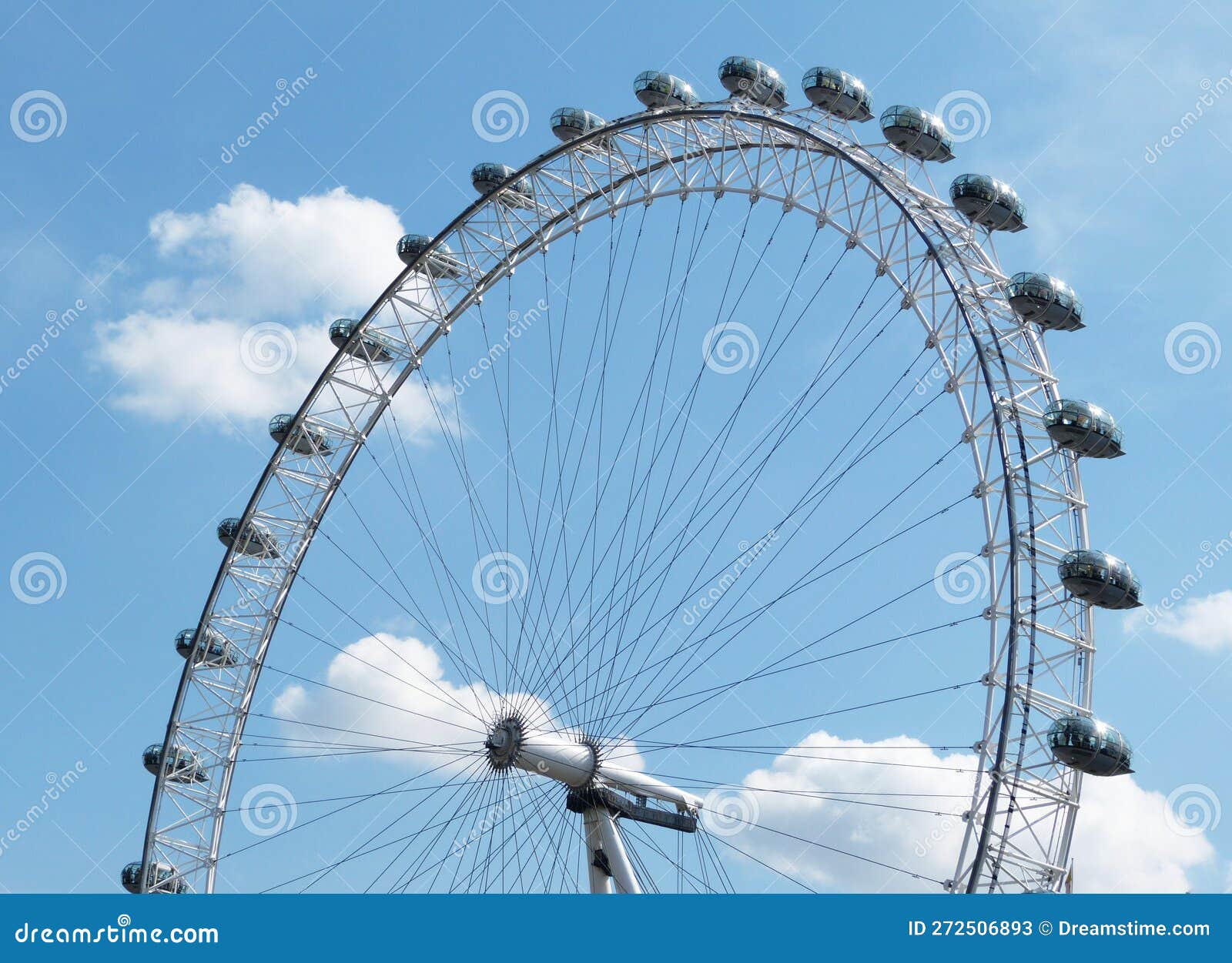 The London Eye. Closeup. London, England Editorial Stock Photo Image