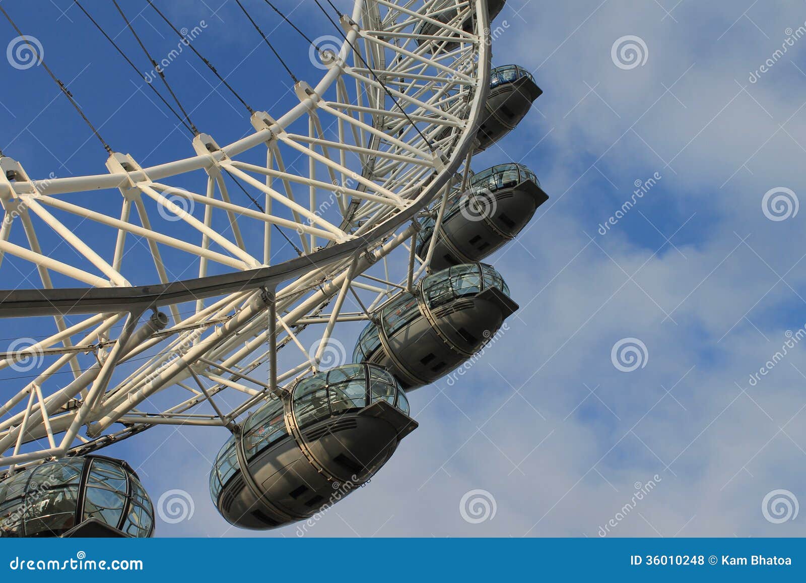 Up in the sky with The London Eye