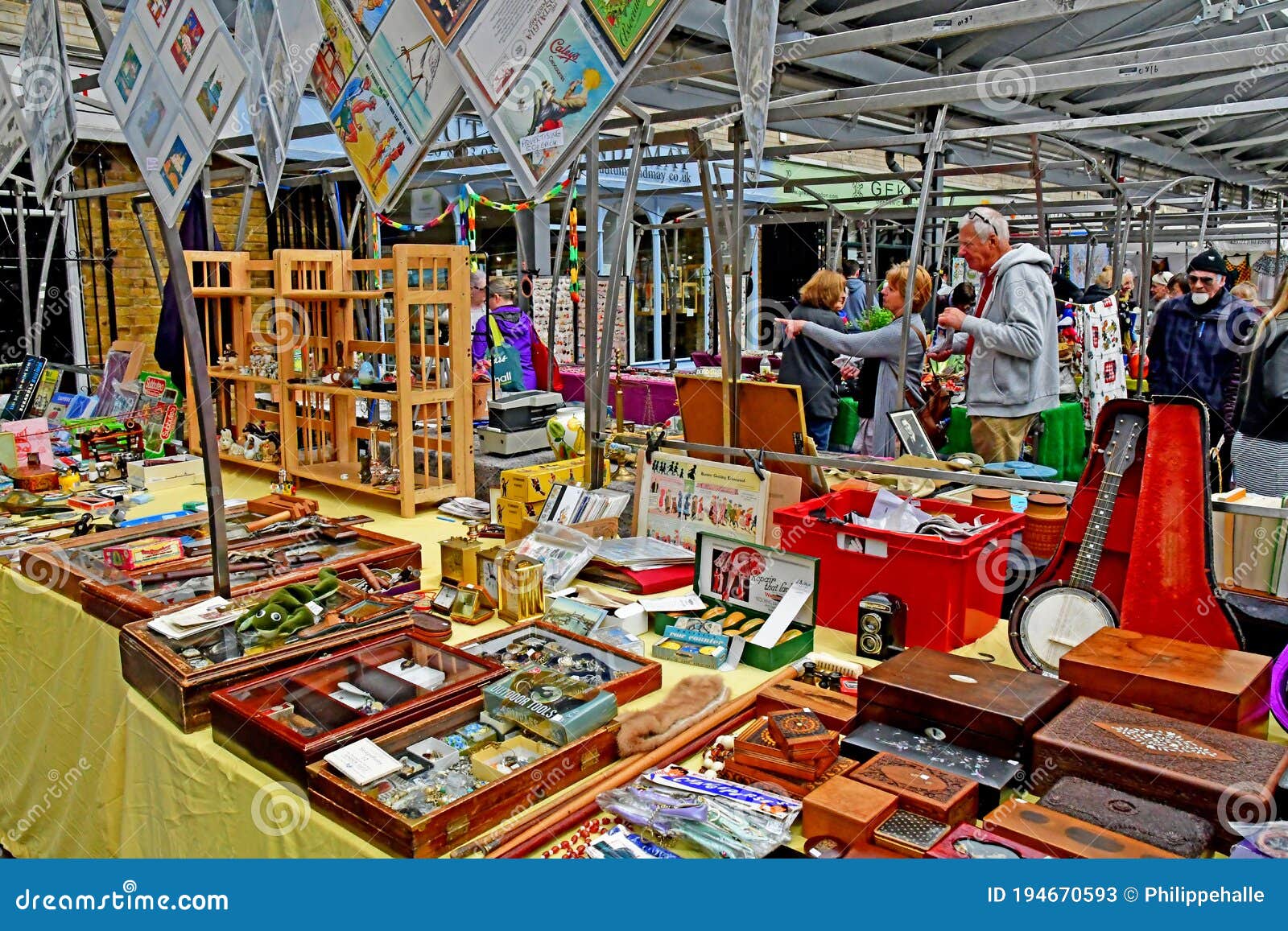 London, Greenwich; England May 5 2019 Greenwich Market Editorial