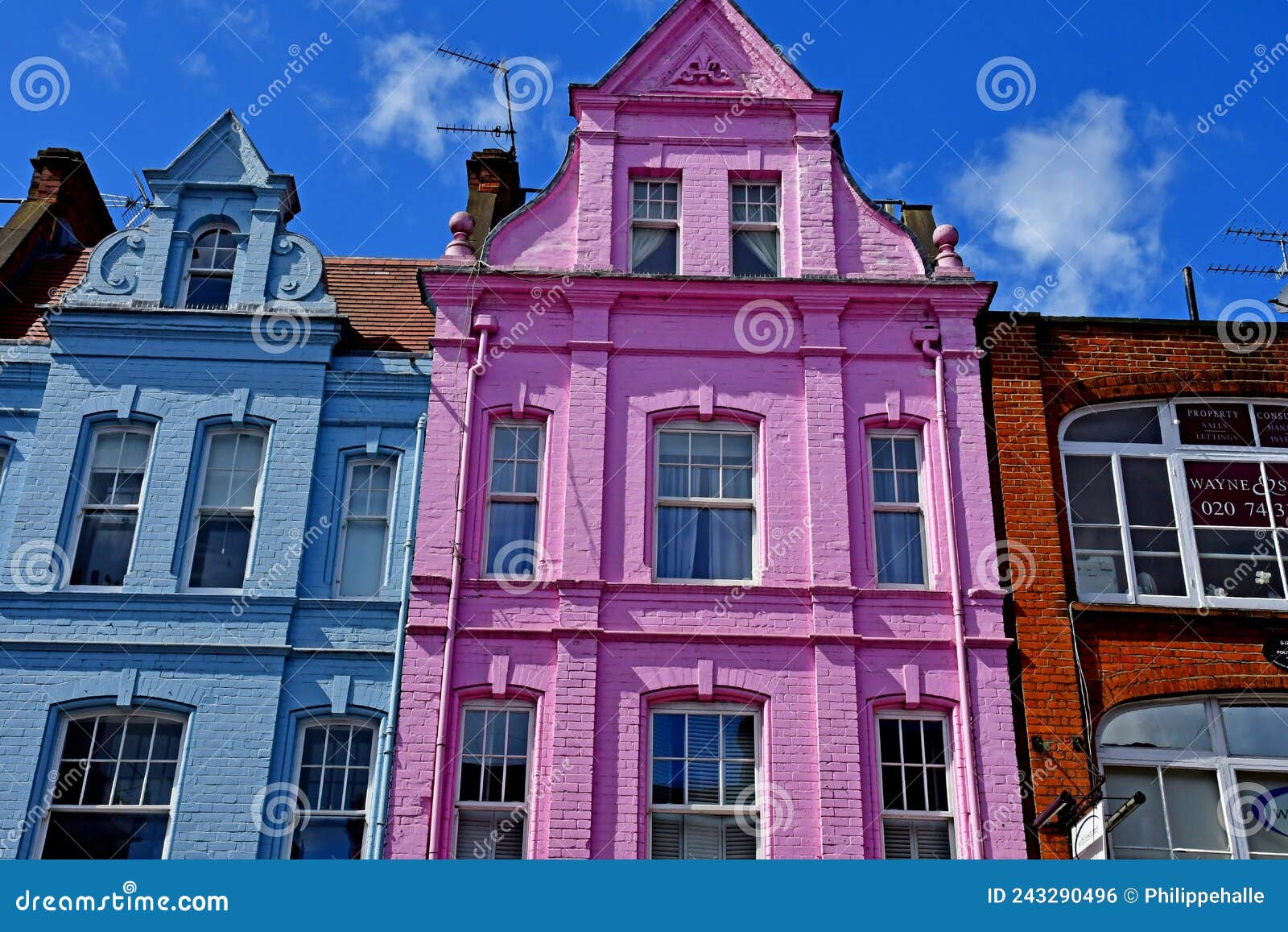 London; Hampstead, England May 5 2019 Hampstead District Stock