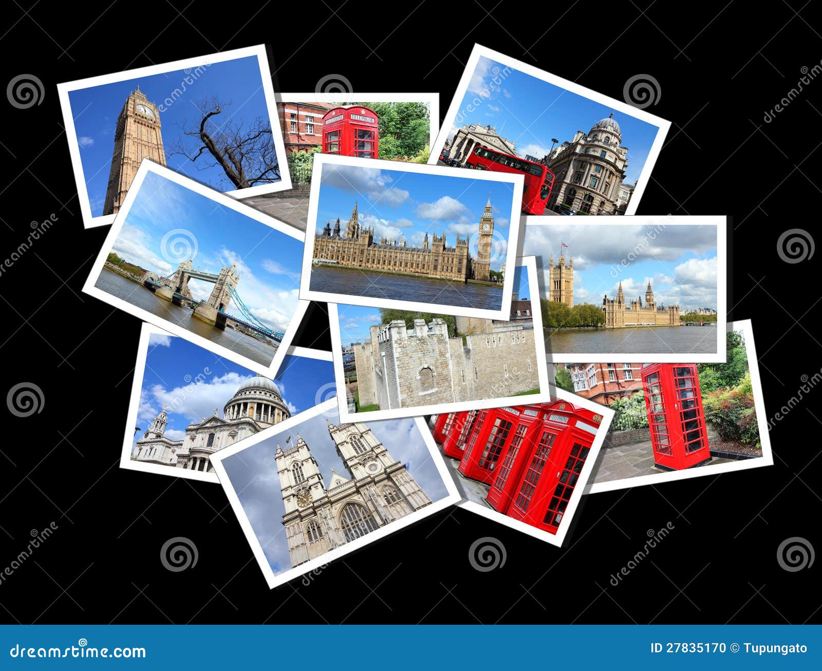 Postcards London single card Part 1 