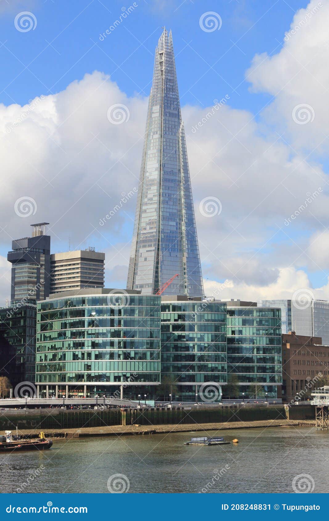 London Shard Office Building Editorial Photo - Image of kingdom ...