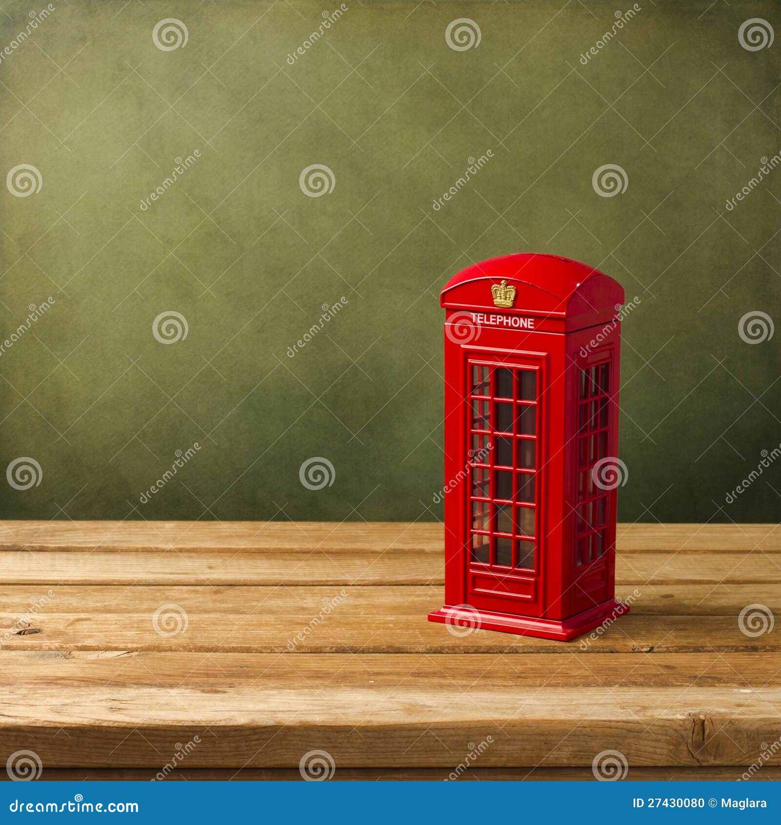 london telephone booth moneybox