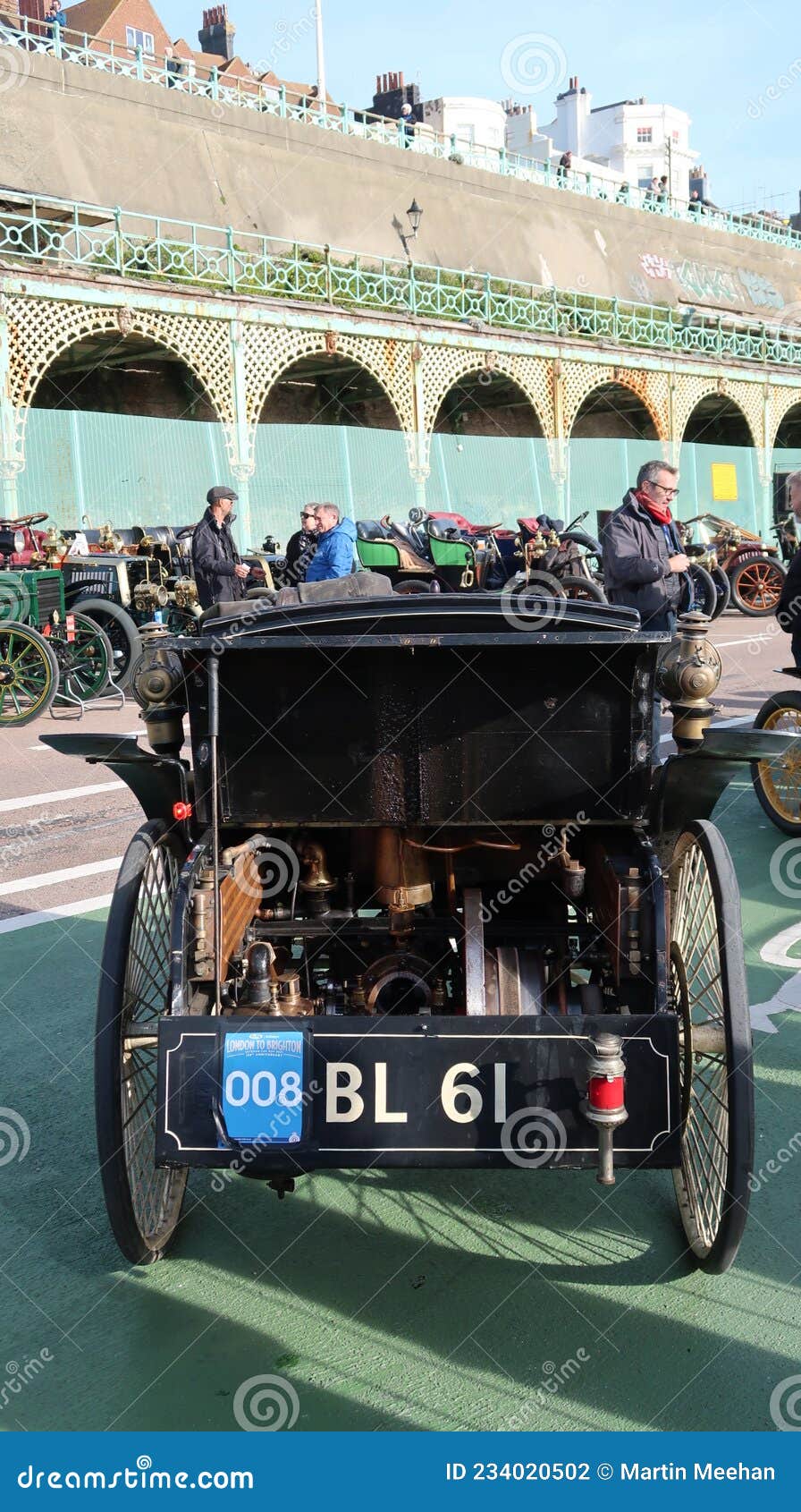 London To Brighton Veteran Car Run 2021. Editorial Photography - Image