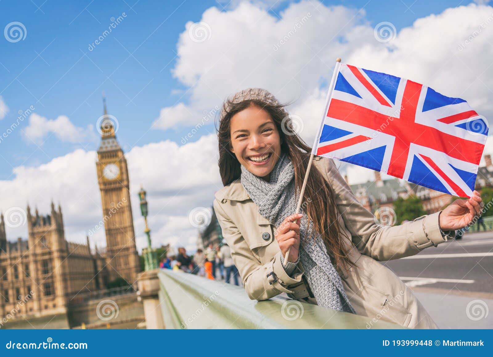 the british tourist girl