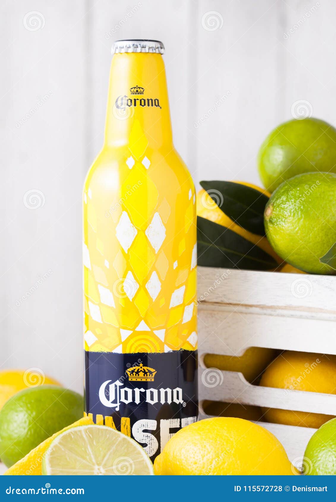 LONDON, UK - APRIL 27, 2018: Steel Bottle Of Corona Extra ...