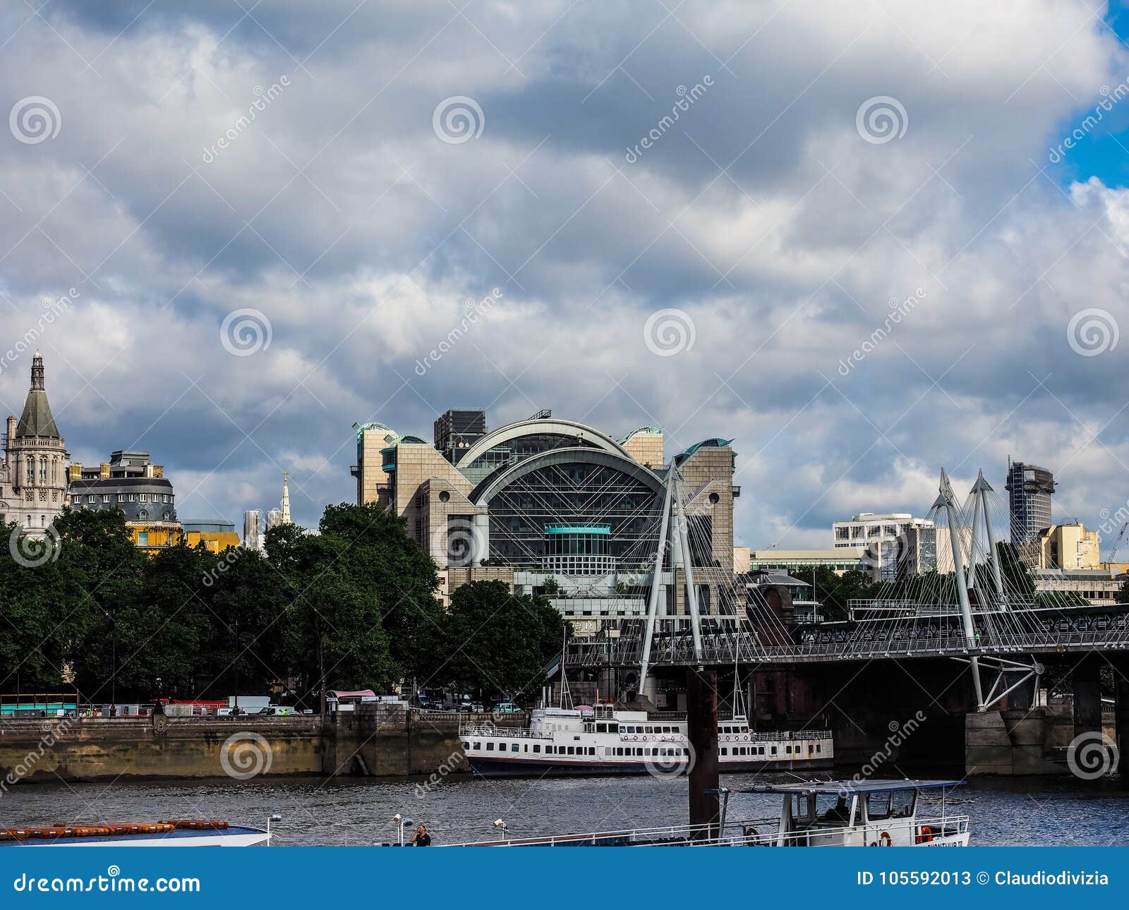 Charing Cross In London Hdr Editorial Stock Photo Image