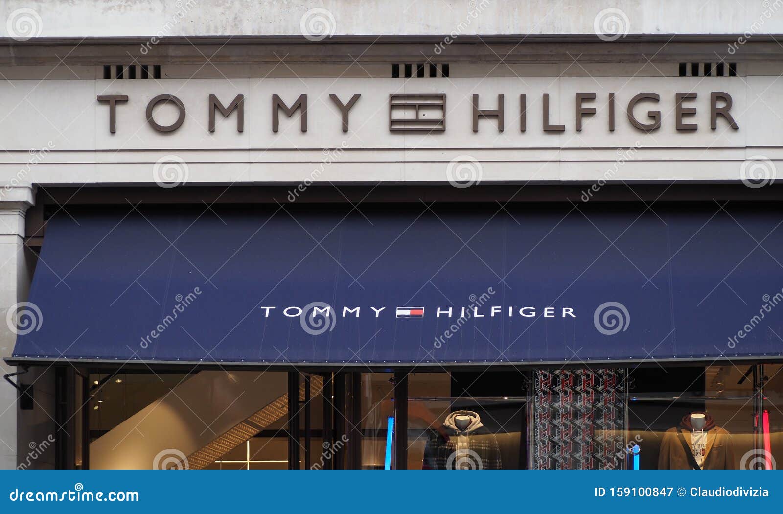 LONDON - SEP 2019: Tommy Hilfiger Sign Editorial Photography - Image of ...