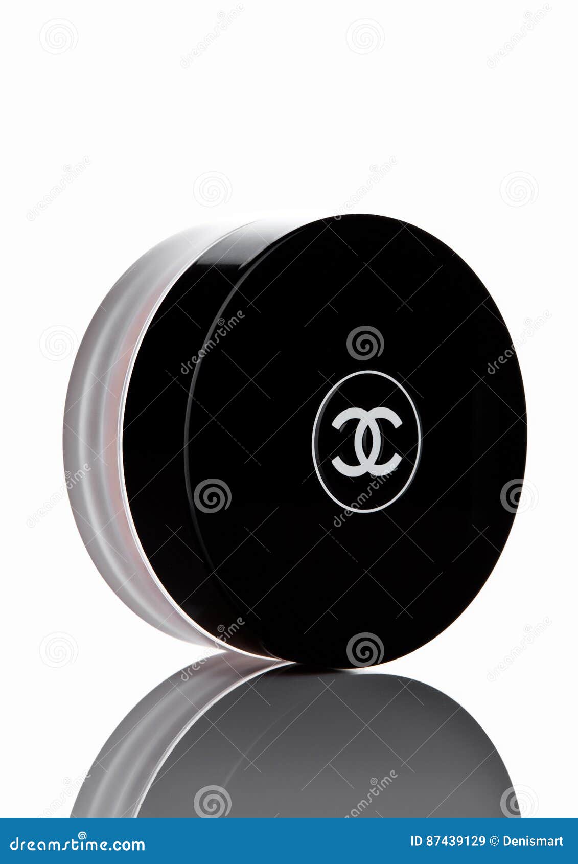 LONDON, UK - FEBRUARY 28, 2017 Chanel Face Cream Container with