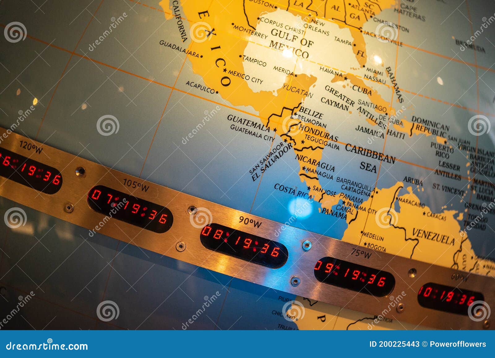London UK July 28 2019 Greenwich Globe Shows The Current Time For a-very-nice-rolex-gmt-master-ii-with-a-rare-meteorite-dial-by
