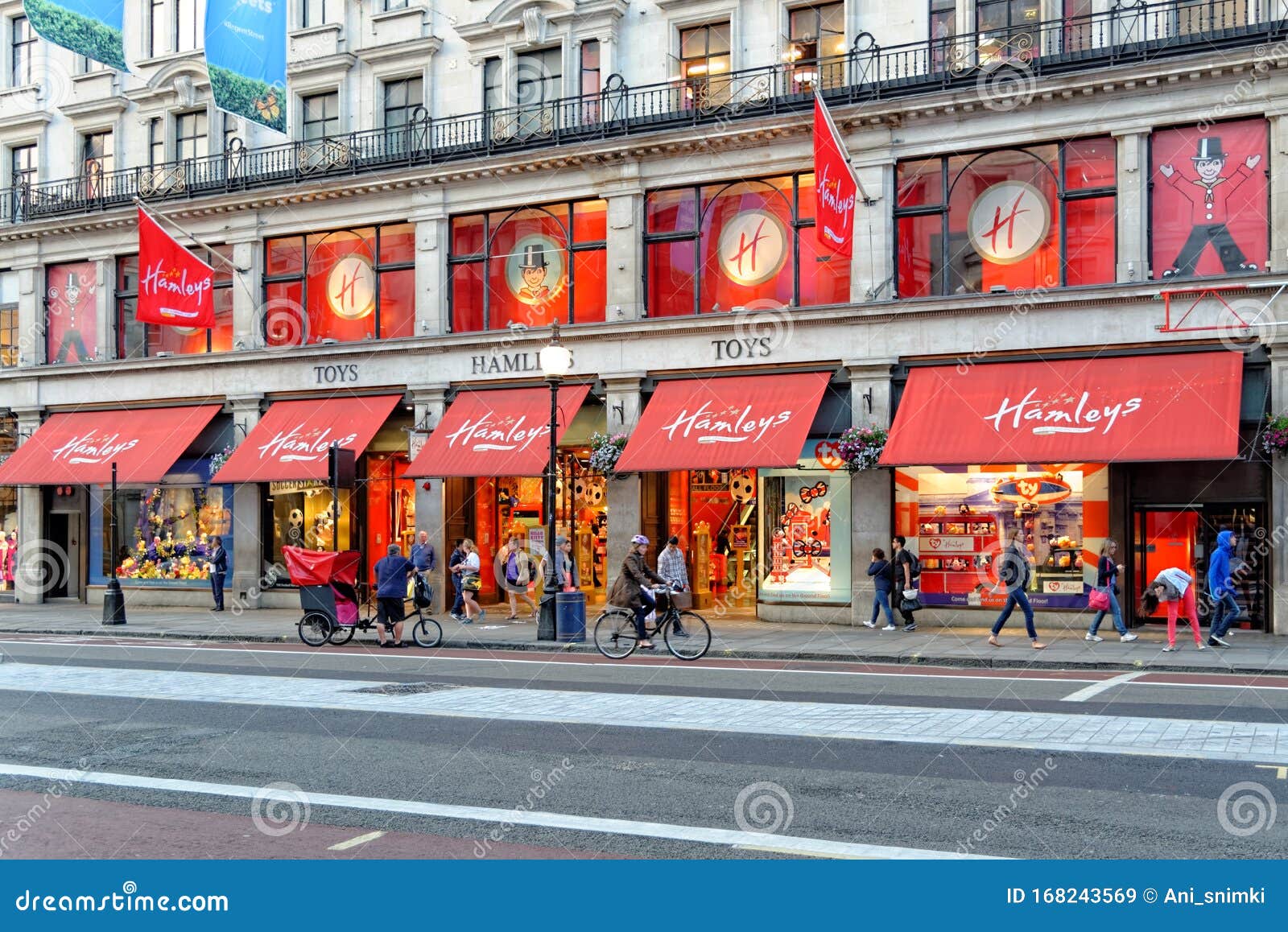 Hamleys Toy Shop, London, UK Editorial Stock Image - Image of ...