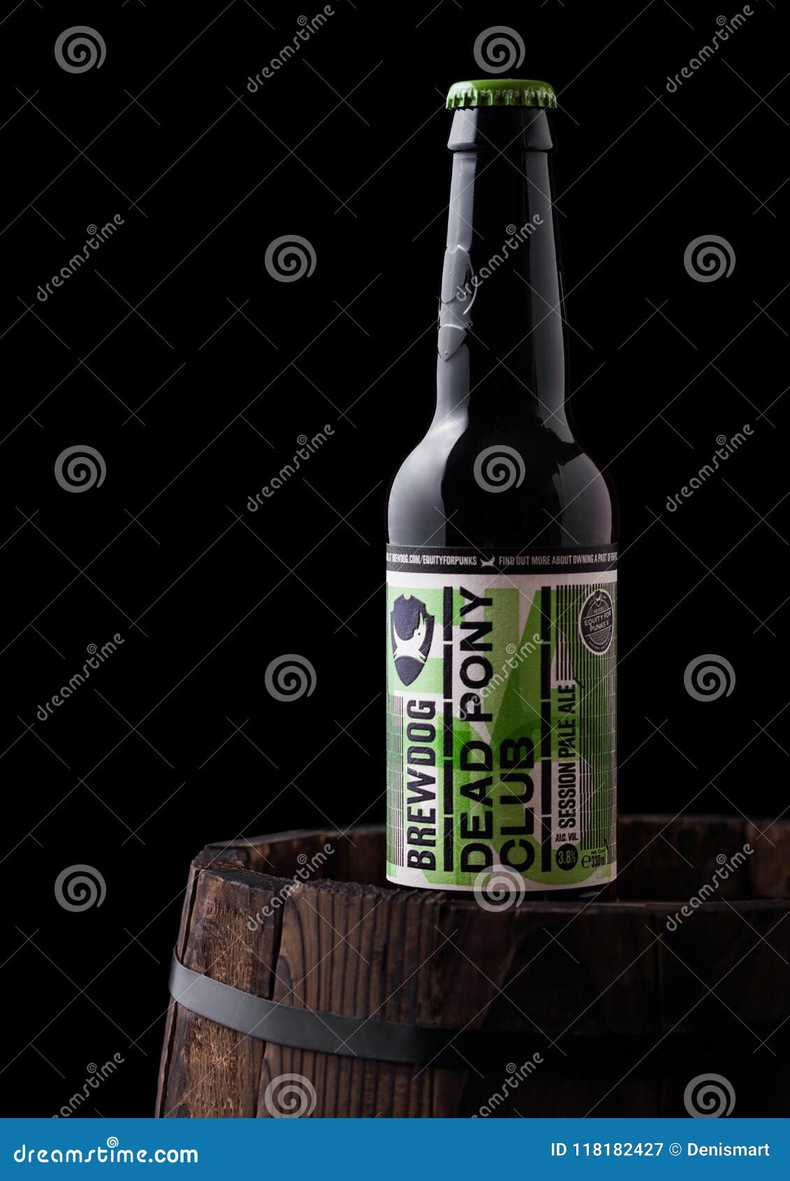 LONDON, UK - JUNE 06, 2018: Bottle of Dead Pony Club Pale Ale Beer ...