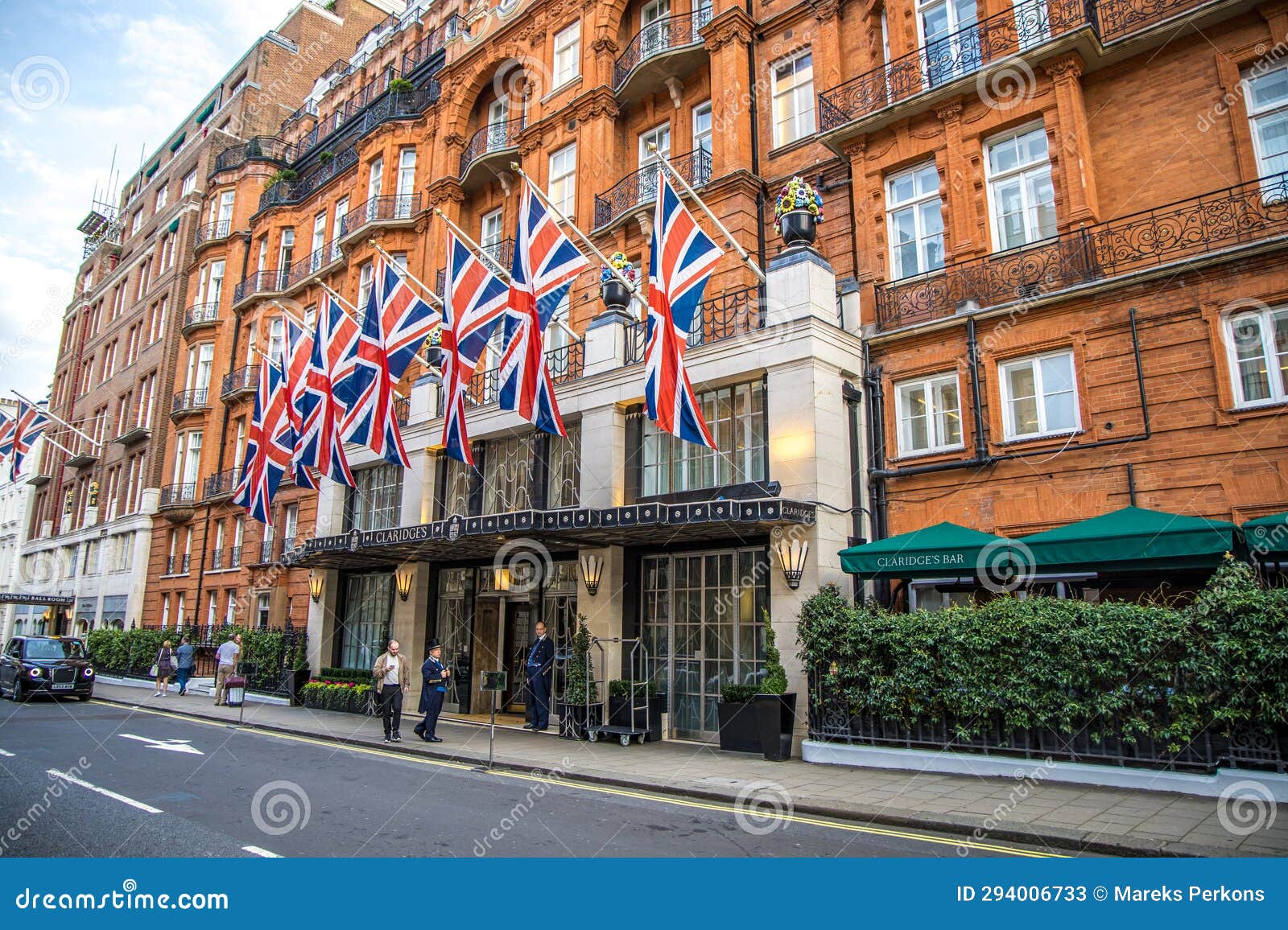 London, UK - September 14, 2023: a Luxurious 5-star Hotel Claridge S in ...